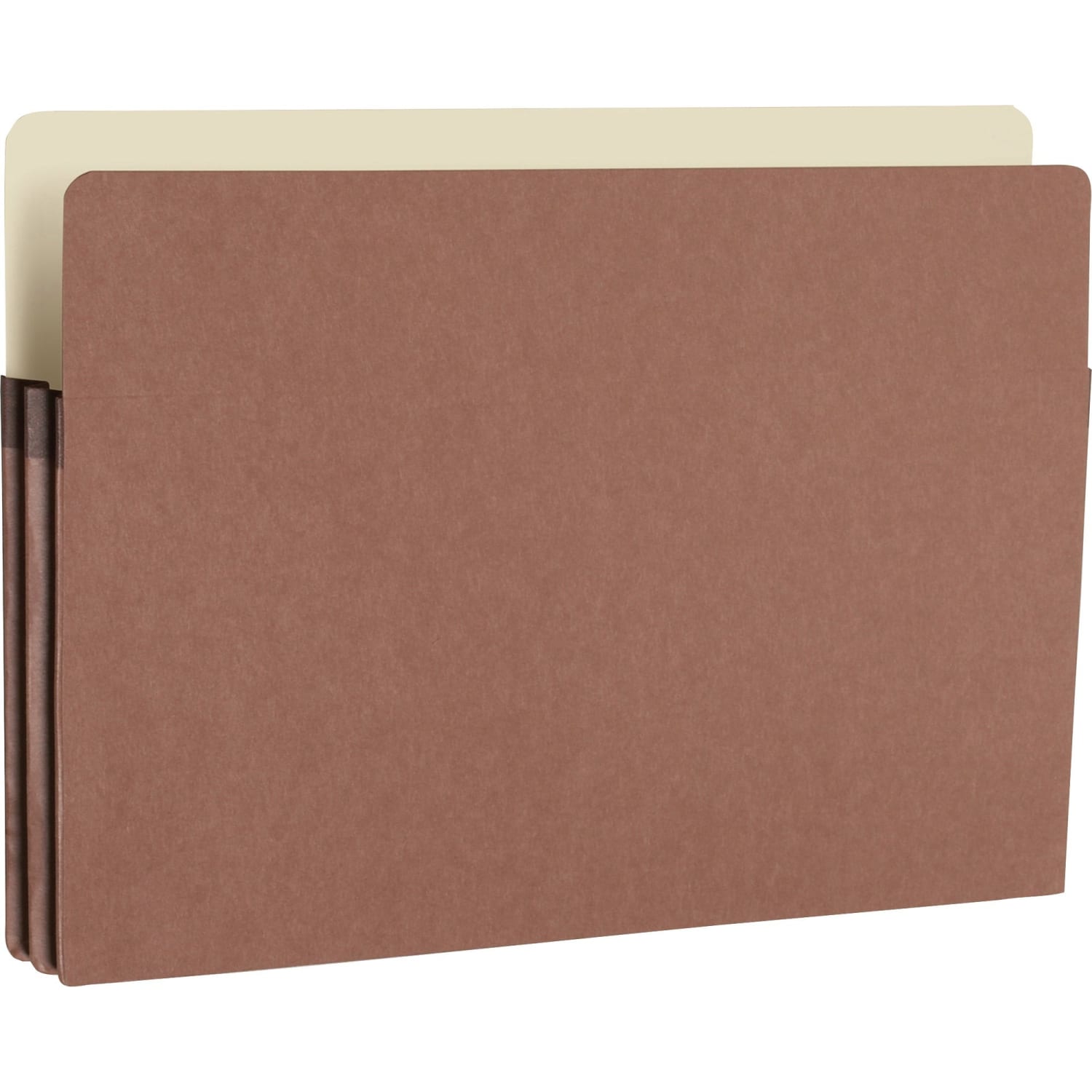 Business Source Expanding File Pockets, 1 3/4in Expansion, Legal Size, 8 1/2in x 14in, Redrope, Box Of 25 File Pockets - Image 3