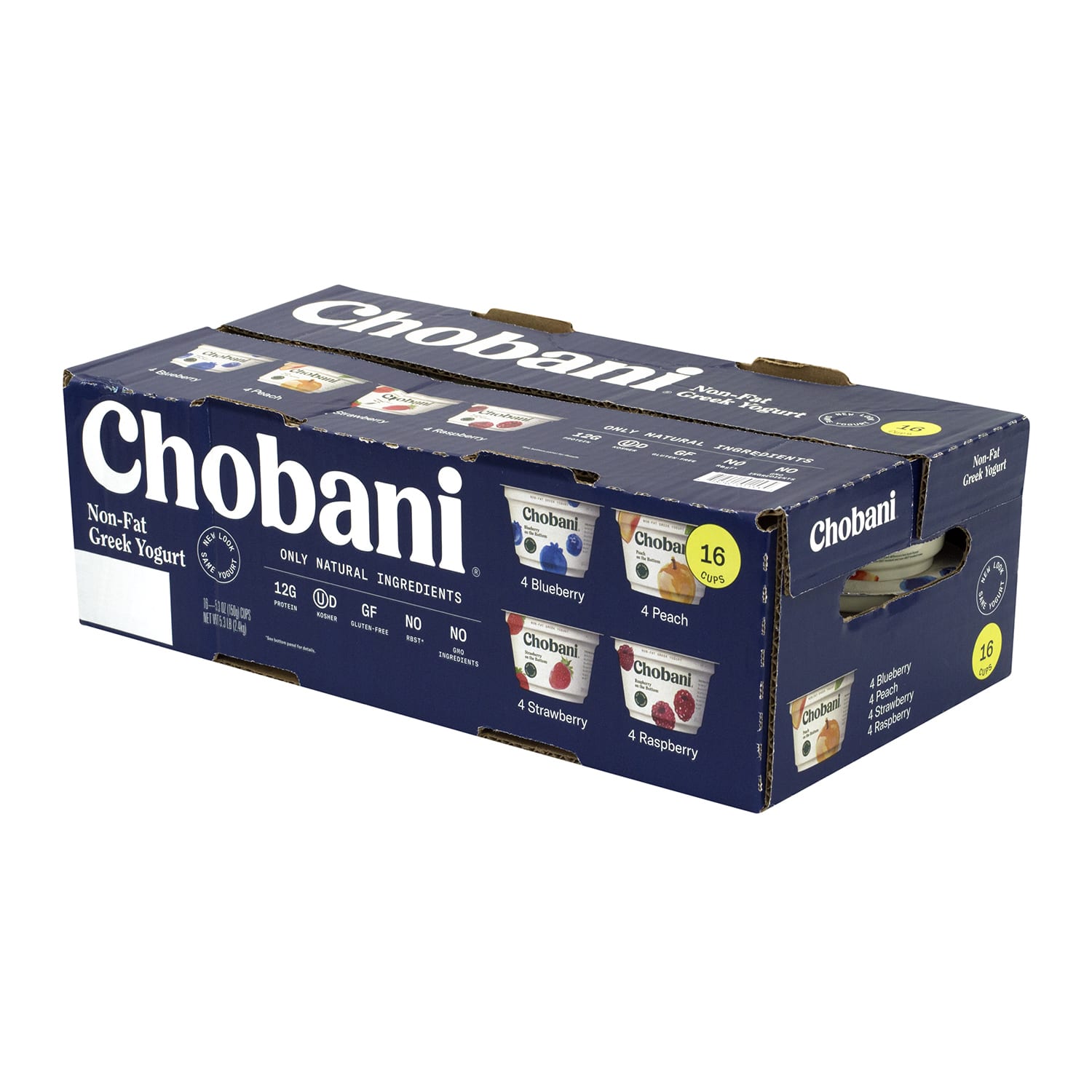 Chobani Greek Yogurt, 5.3 Oz, Assorted Flavors, Pack Of 16 - Image 4