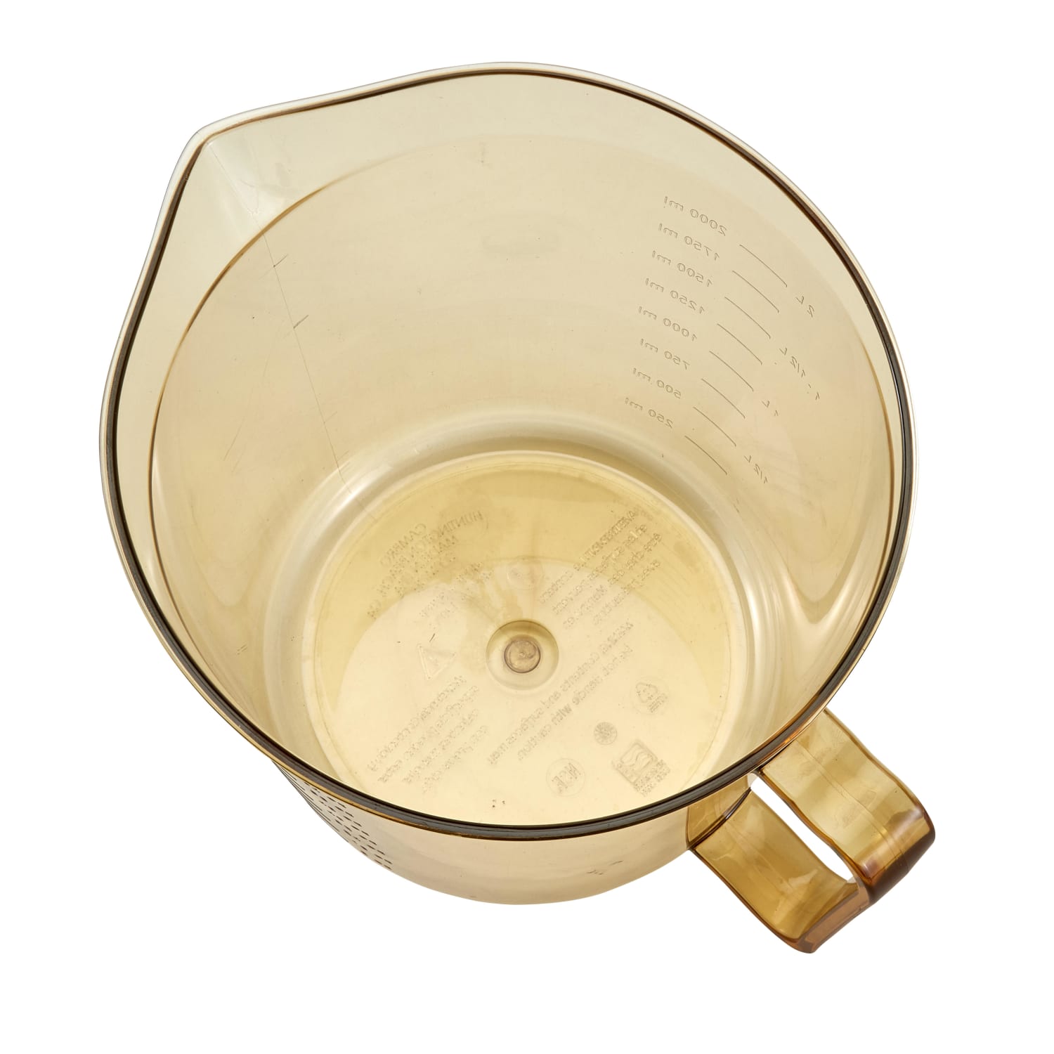 Cambro High-Heat Measuring Cup, 64 Oz, Amber - Image 5