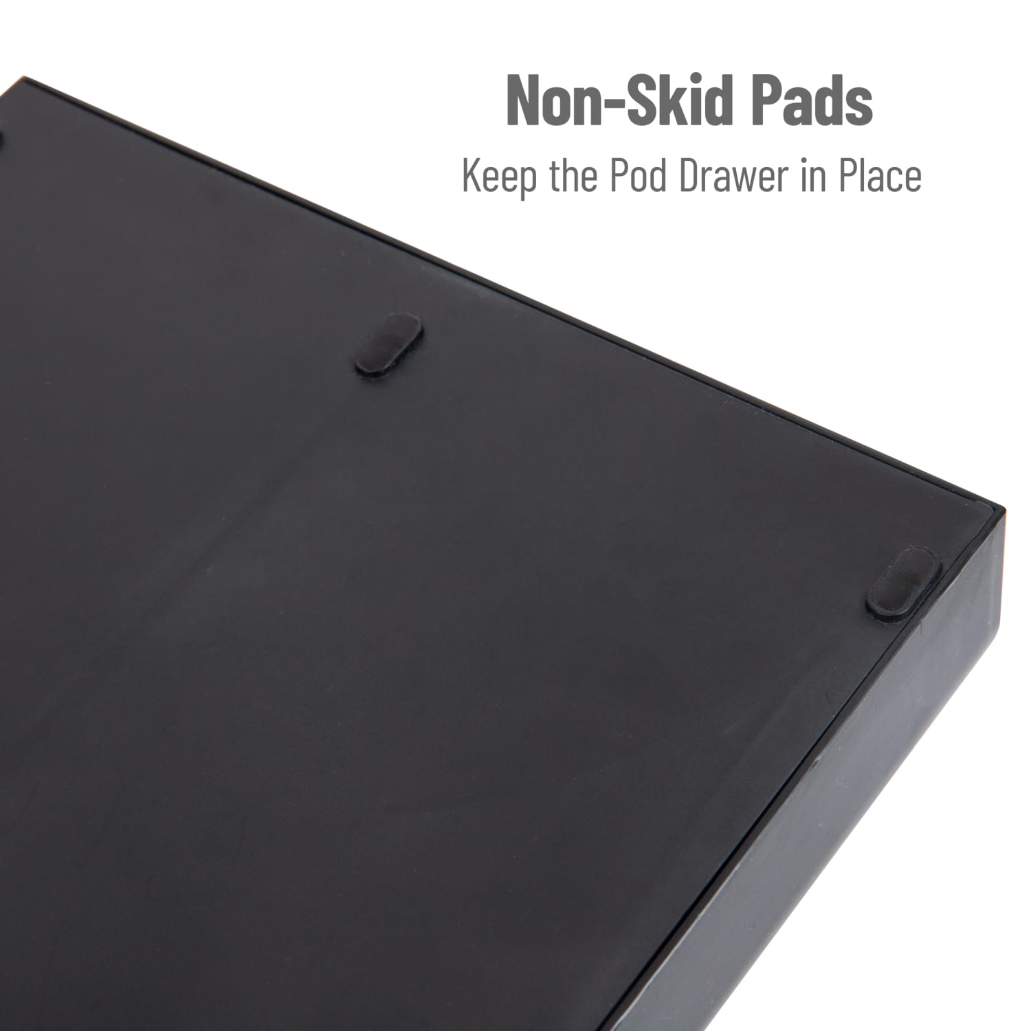 Mind Reader 2-Drawer Single Serve Coffee Pod Drawer, 2-1/2inH x 12-1/4inW x 9-1/2inD, Black - Image 5