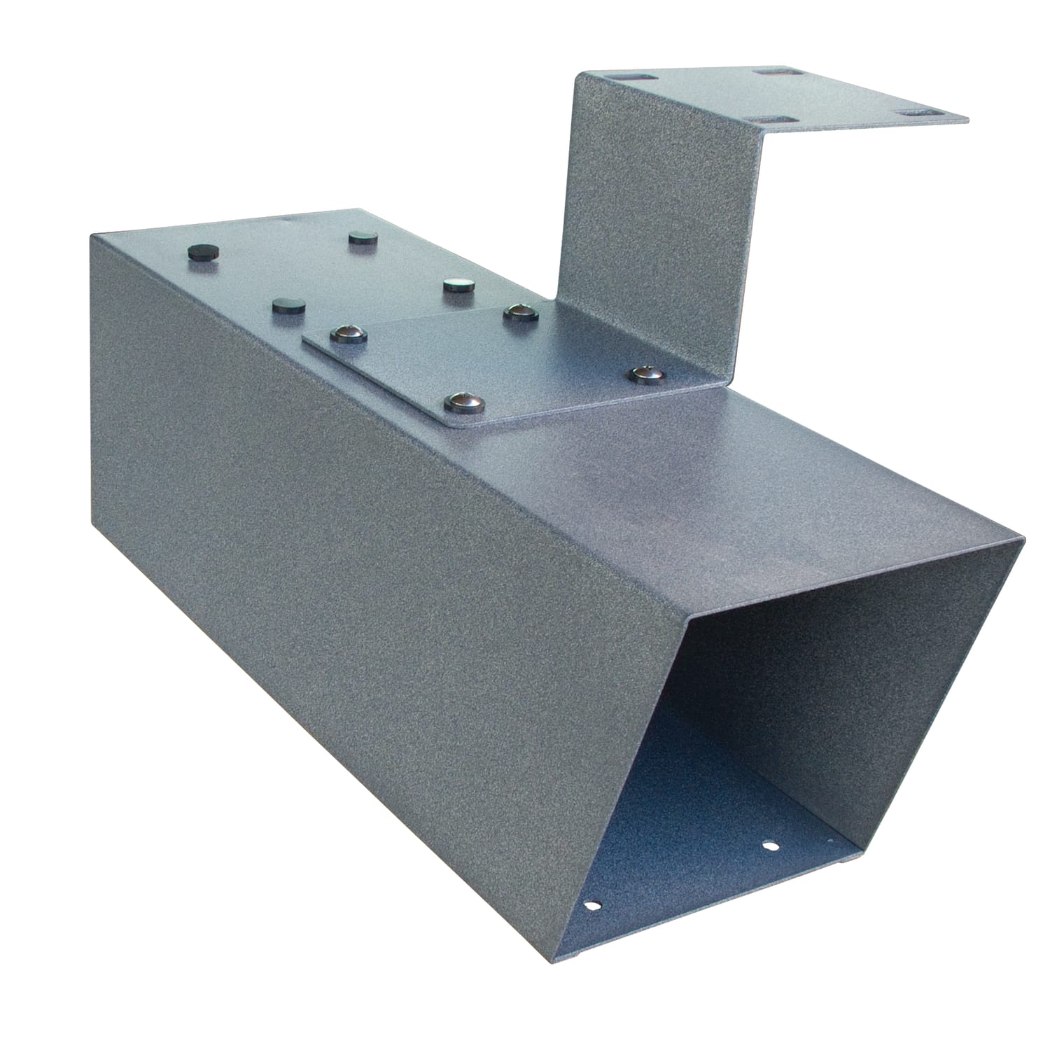 Mail Boss Locking Mailbox With Newspaper Holder, 17 1/2inH x 6inW x 6inD, Granite