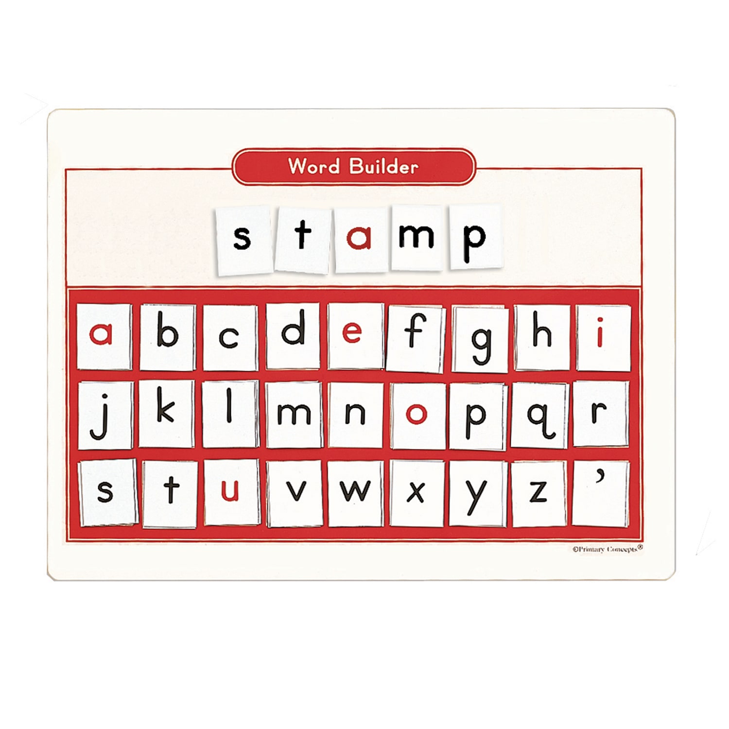 Primary Concepts Magnetic Word Builder, Grades Pre-K-3, Pack Of 93 Magnets - Image 3