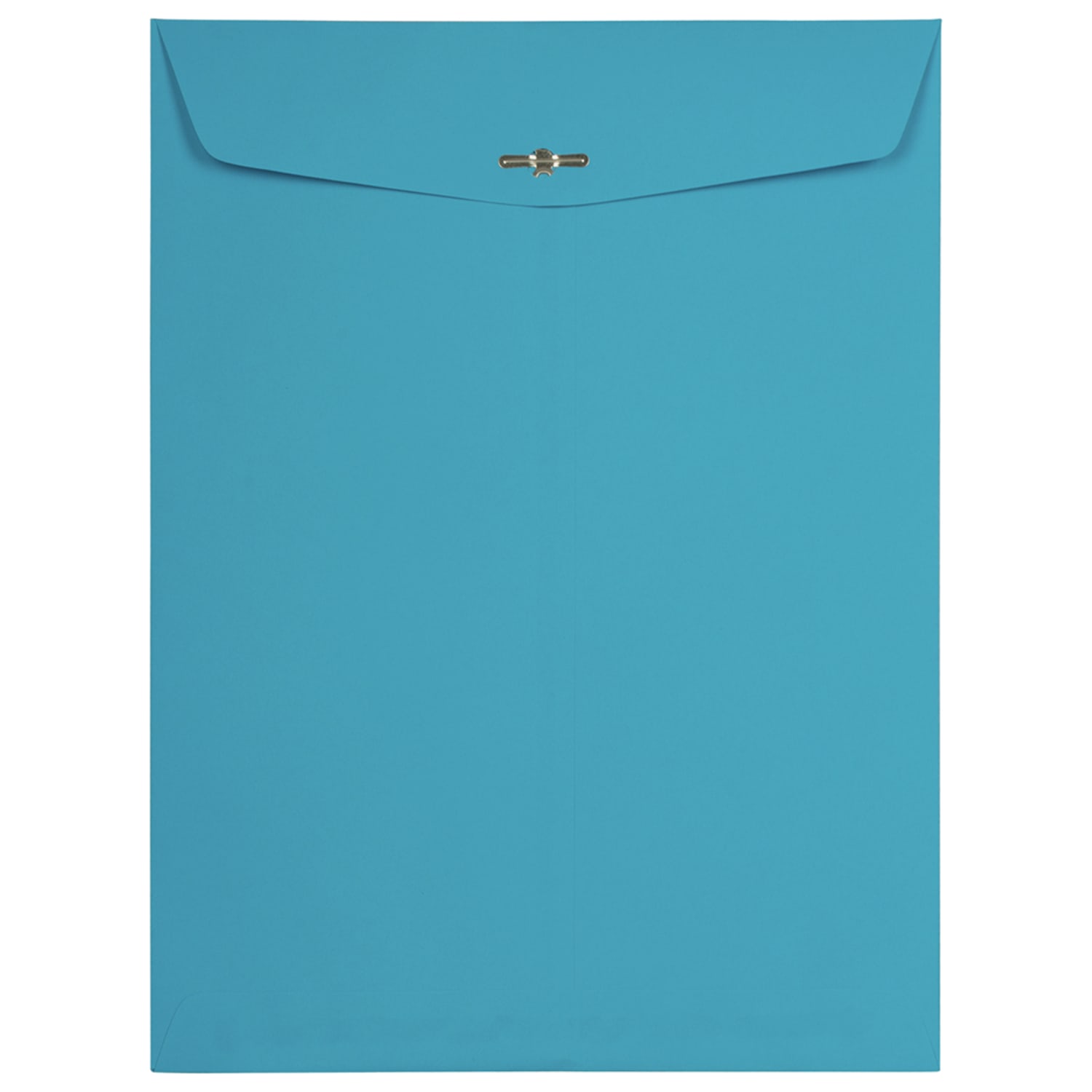 JAM Paper Open-End 9in x 12in Catalog Envelopes, Clasp Closure, Blue, Pack Of 100 Envelopes - Image 3