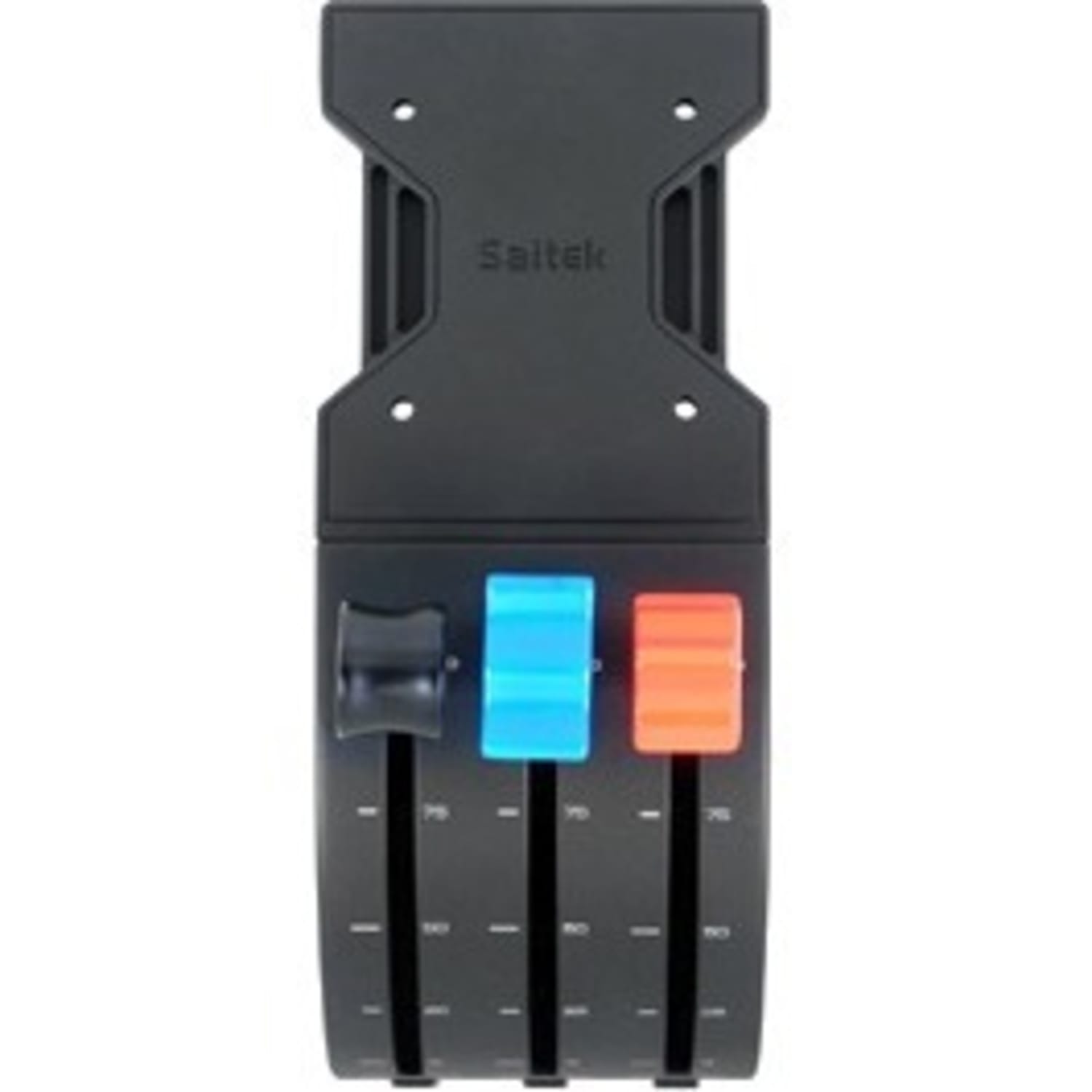 Logitech G Flight Throttle Quadrant Professional Simulation Axis Levers - Cable - USB - PC - 5.90 ft Cable - Black, Red, Blue - Image 5
