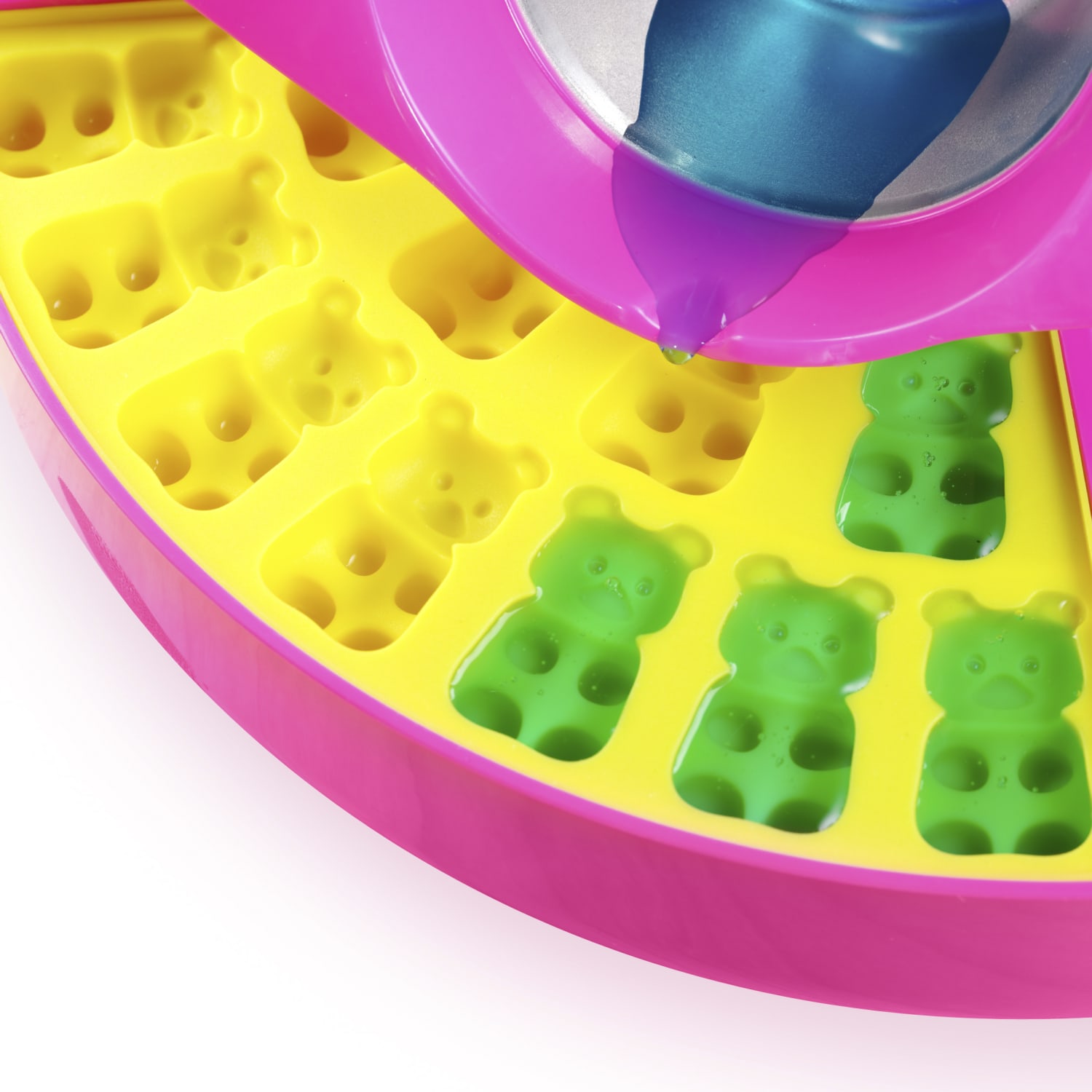 Nostalgia Electrics Electric Giant Gummy Candy Maker, Pink/White - Image 4