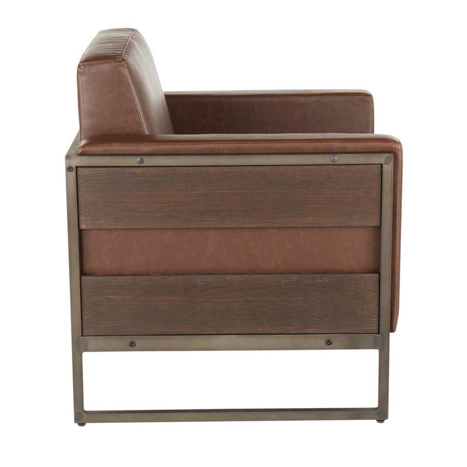 LumiSource Drift Lounge Chair BrownAntiqueEspresso PopularChairscom LumiSource Drift Lounge Chair BrownAntiqueEspresso PopularChairscom