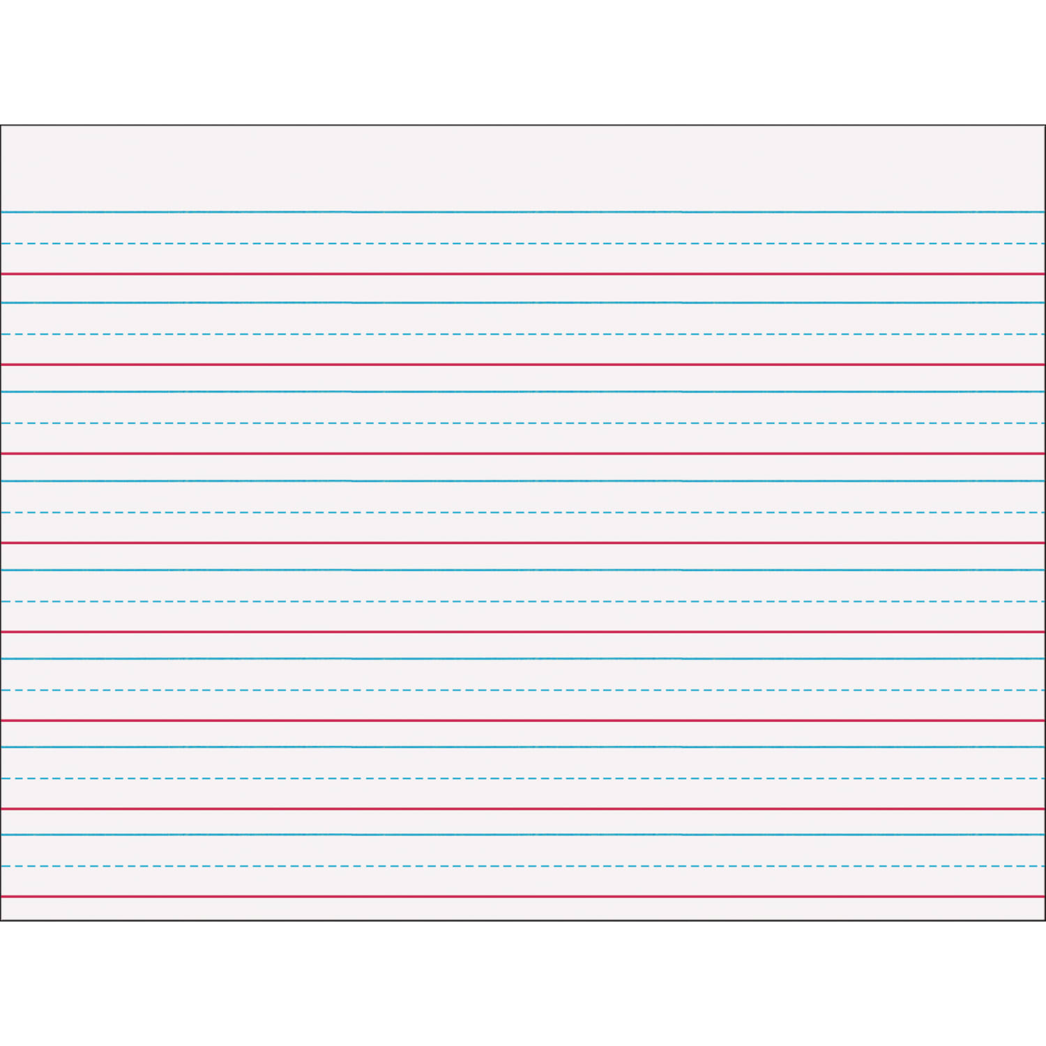 Pacon Multi-Sensory Raised Ruled Tablets, 8in x 10-1/2in, 5/8in x 5/16in x 5/16in Ruled Long, Multicolor, 40 Sheets Per Tablet, Pack Of 3 Tablets - Image 5