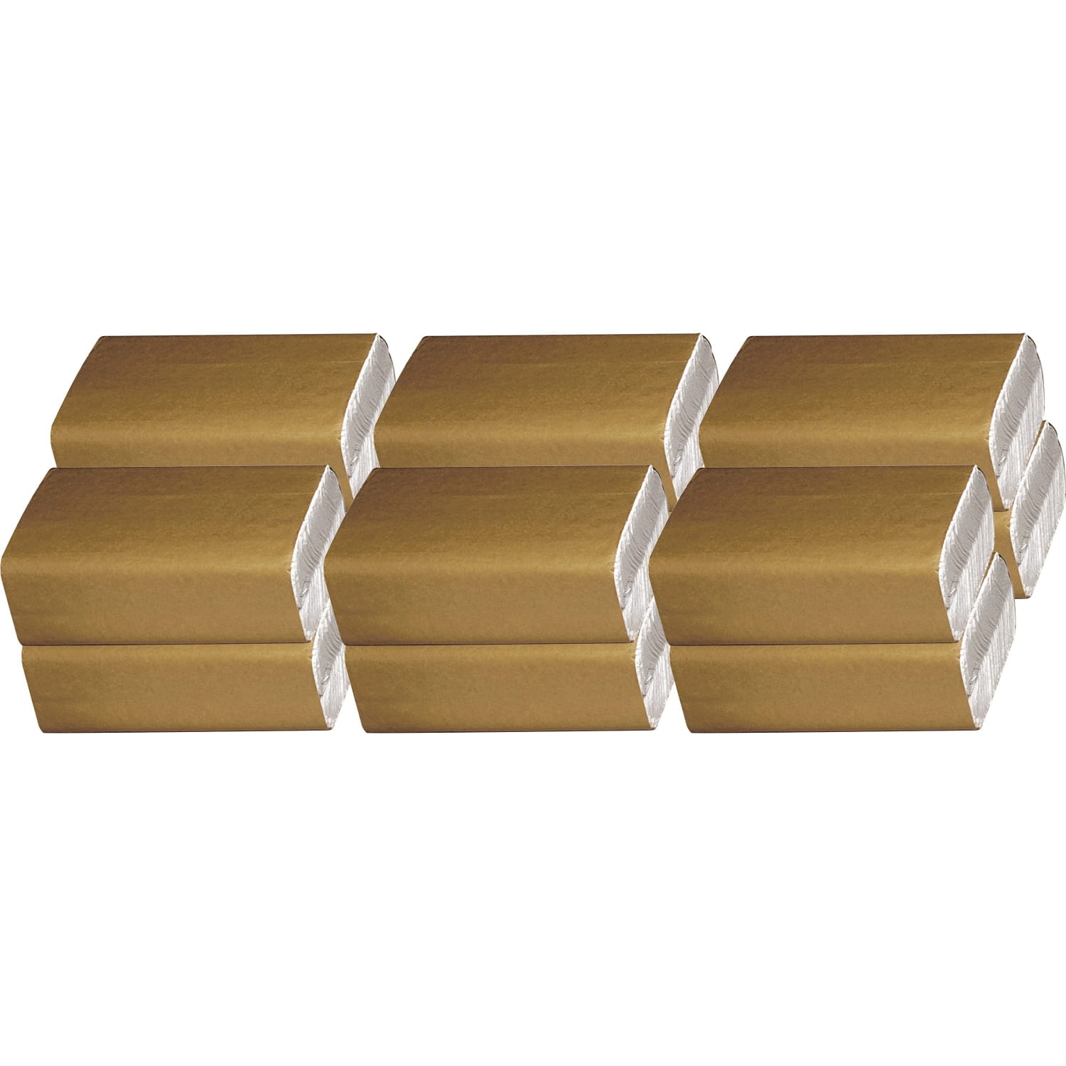 SKILCRAFT C-Fold 1-Ply Paper Towels, 100% Recycled, 200 Sheets Per Roll, Pack Of 12 Rolls (AbilityOne 8540-01-494-0909) - Image 3