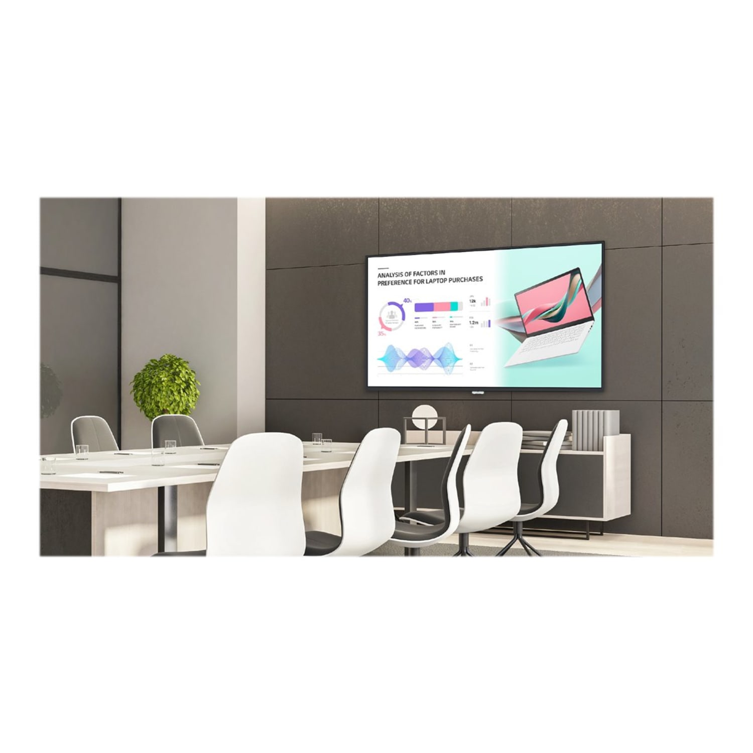 LG 49in UH7J-H New High Haze UHD Standard Signage Display - Image 6