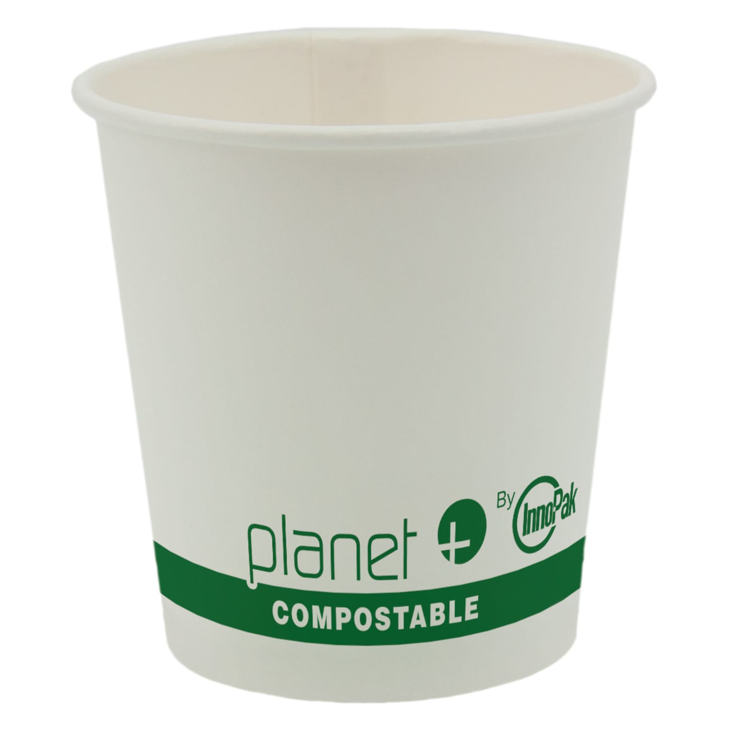 StalkMarket Planet+ Compostable Hot Cups, 4 Oz, White, Pack Of 1,000 Cups