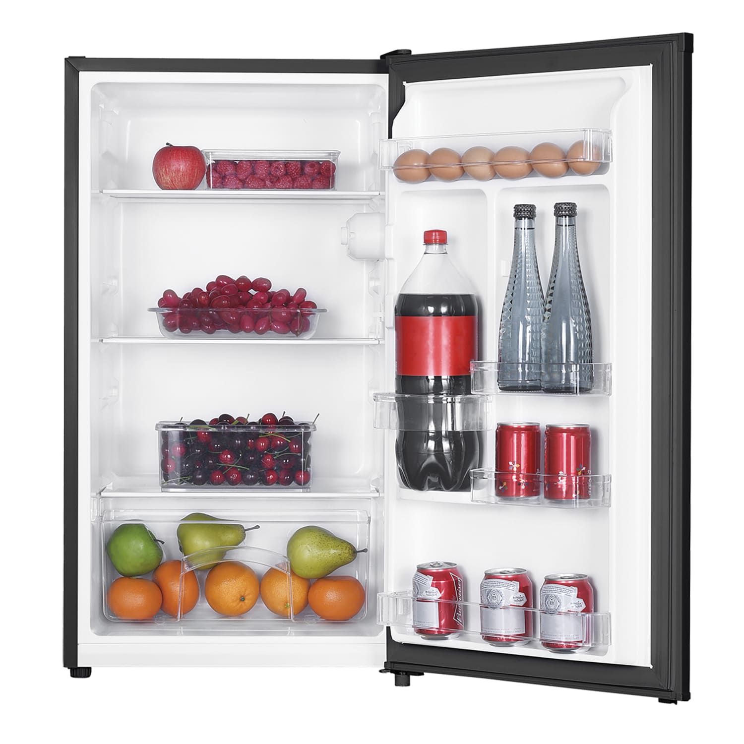 Magic Chef 3.2 Cu. Ft. Freezerless Mini Fridge, Black - Image 6