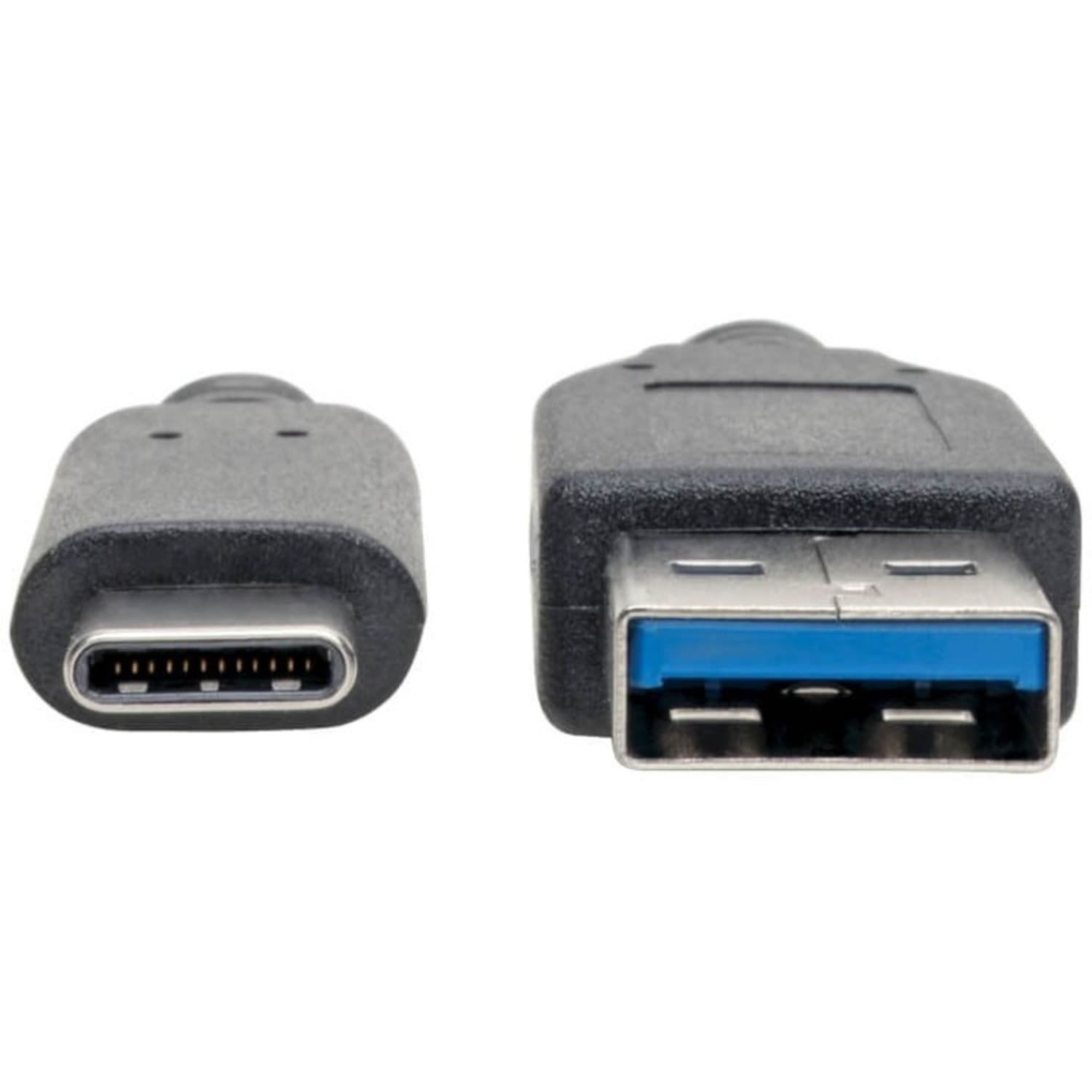Tripp Lite USB C to USB-A Cable 5 Gbps USB 3.1 Gen 1 M/M USB Type C 6ft 6ft - 1 x Type C Male USB - 1 x Type A Male USB - Nickel Plated Connector - Gold Plated Contact - Shielding - Black - Image 4