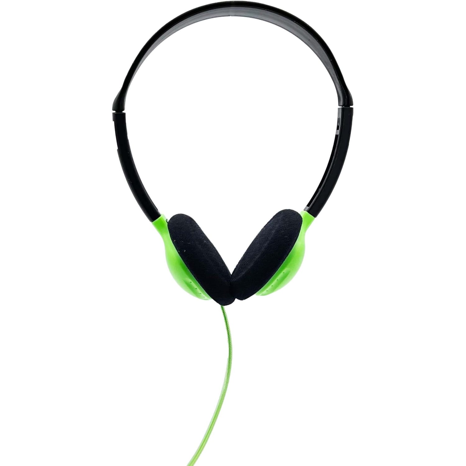 Hamilton Buhl Personal On-Ear Stereo Headphone, GREEN - Stereo - Mini-phone (3.5mm) - Wired - 32 Ohm - 50 Hz to 16 kHz - On-ear - Binaural - Ear-cup - 5 ft Cable - Green - Image 3