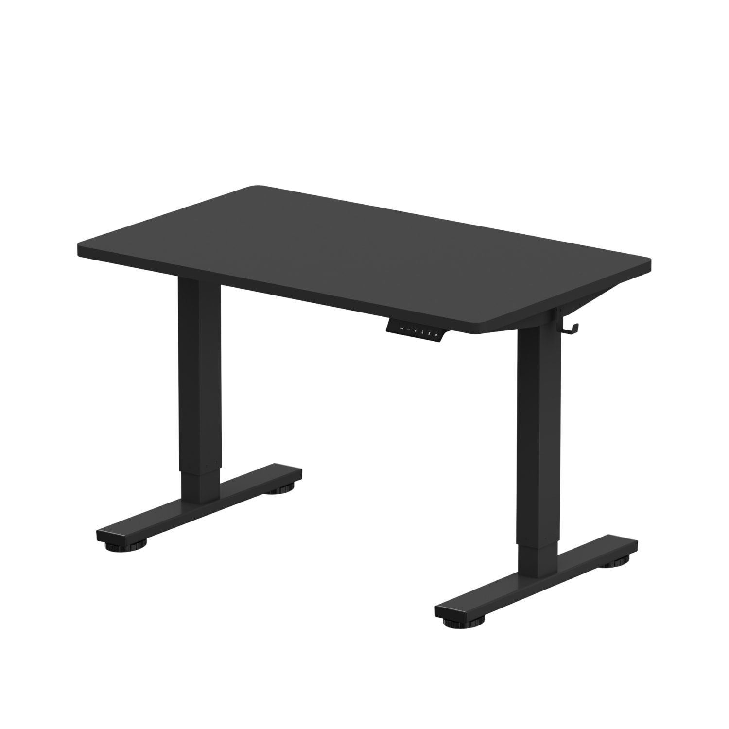 FlexiSpot E2 Electric 42inW Adjustable Height Standing Desk, Black - Image 3