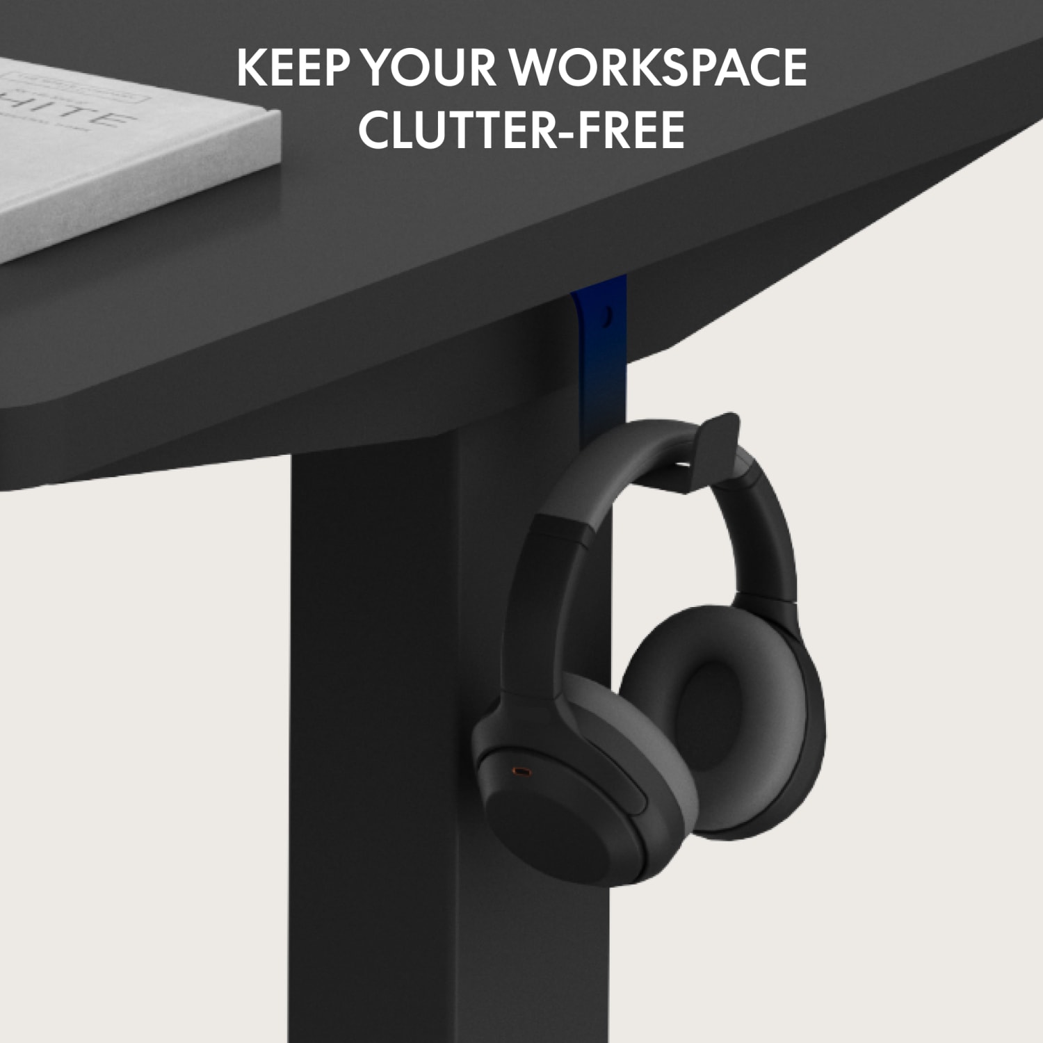 FlexiSpot E2 Electric 42inW Adjustable Height Standing Desk, Black - Image 5