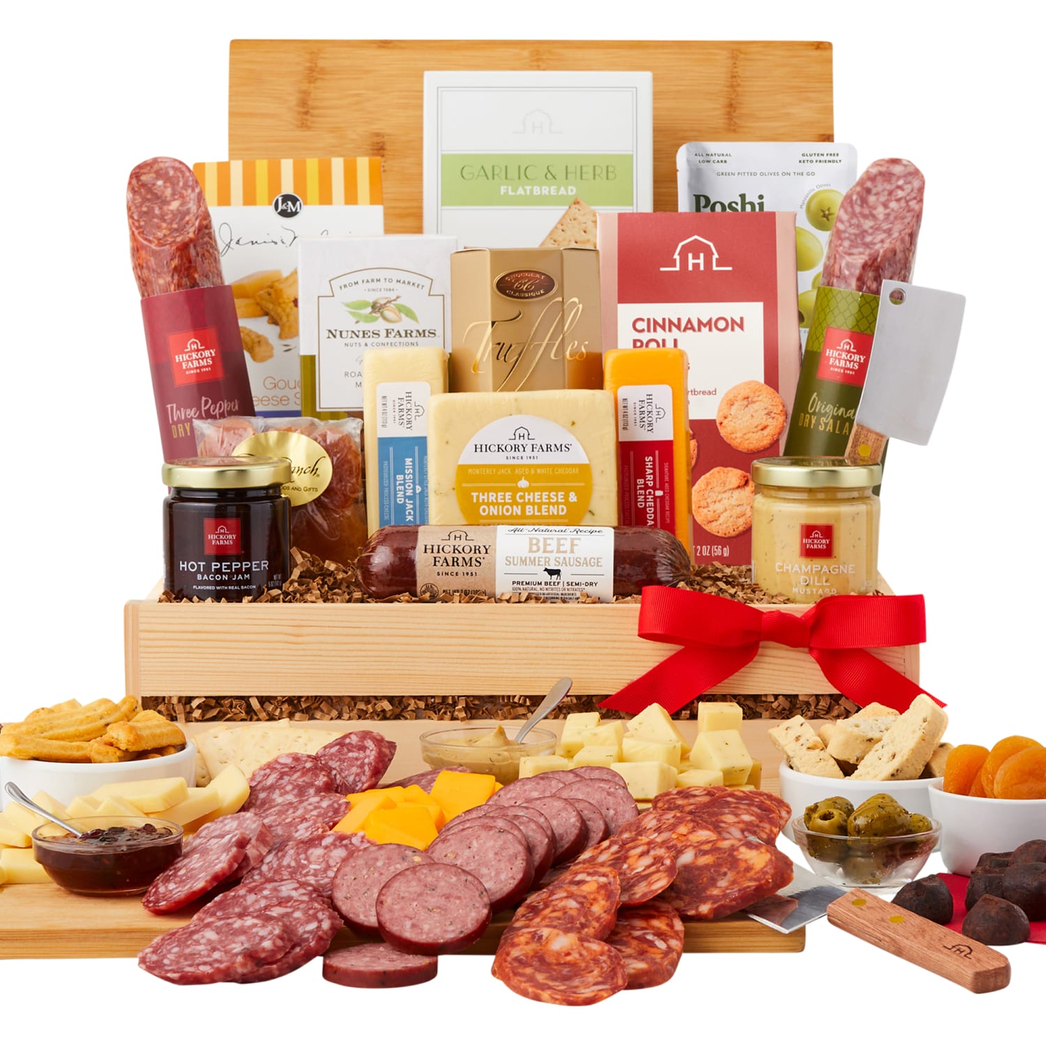 Hickory Farms - Grand Meat and Cheese Gift Crate - 17 items - Image 3