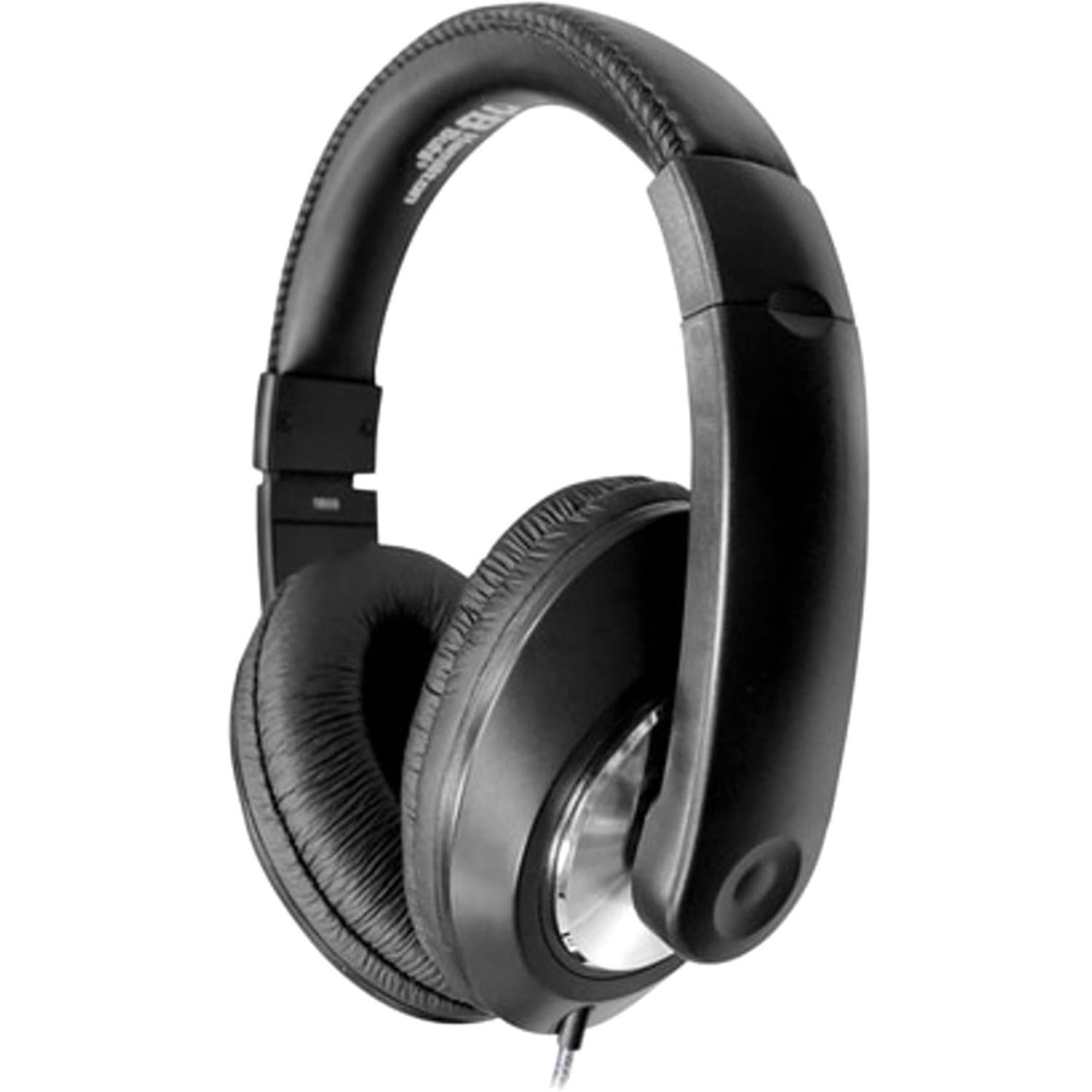 Hamilton Buhl Smart-Trek Deluxe Stereo Headphone With In-Line Volume Control And USB Plug - Stereo - Black, Silver - ST1BKU - Image 5