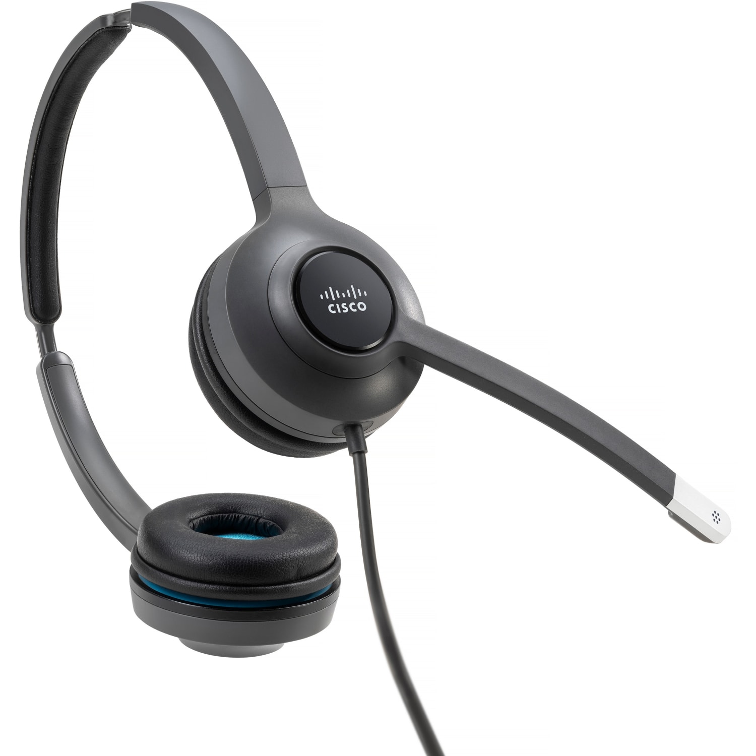 Cisco 522 Headset - Stereo - Mini-phone (3.5mm) - Wired - 90 Ohm - 50 Hz to 18 kHz - Over-the-head - Binaural - CPHSW522USBC - Image 3