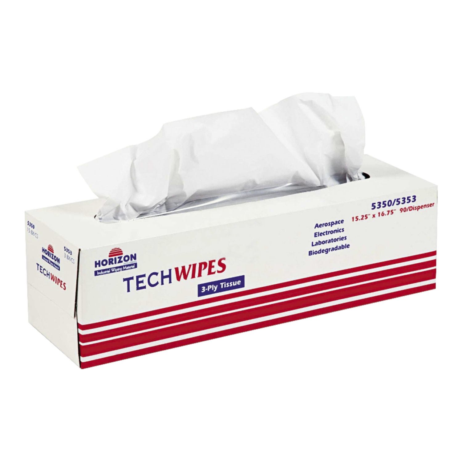 SKILCRAFT Wiping Medium/Light-Duty 3 Ply Towels, Box Of 150 (AbilityOne 7920-01-448-7052) - Image 3
