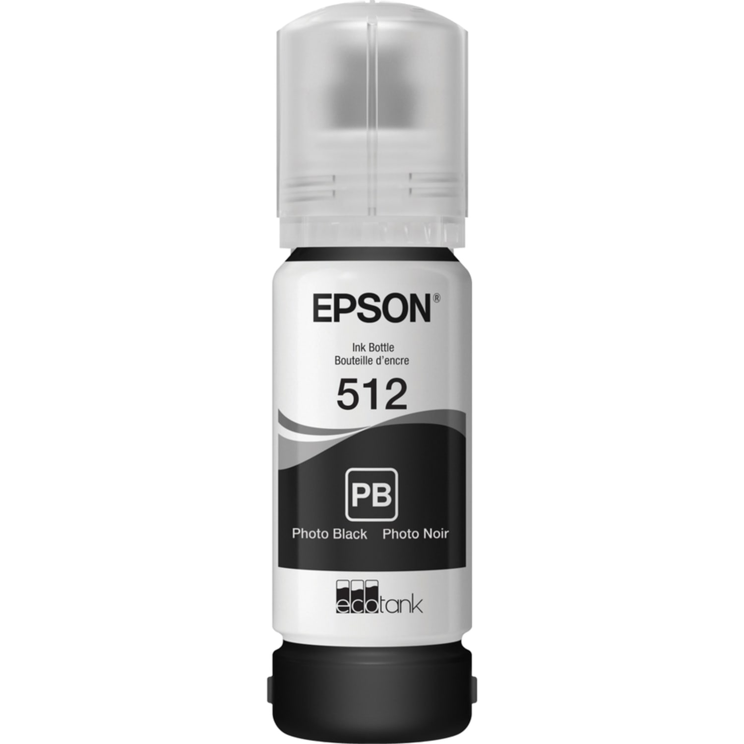 Epson 512 EcoTank Photo Black Ink Bottle, T512120-S - Image 4