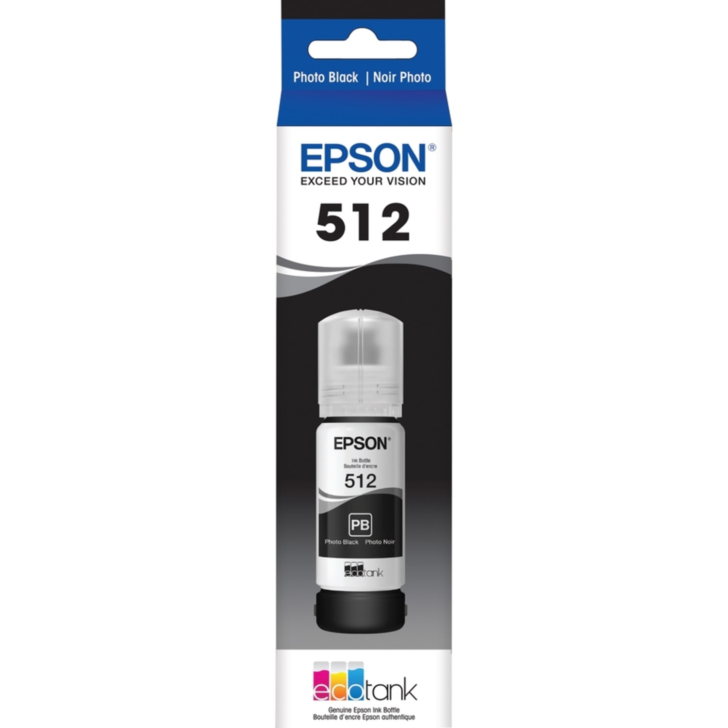 Epson 512 EcoTank Photo Black Ink Bottle, T512120-S - Image 5