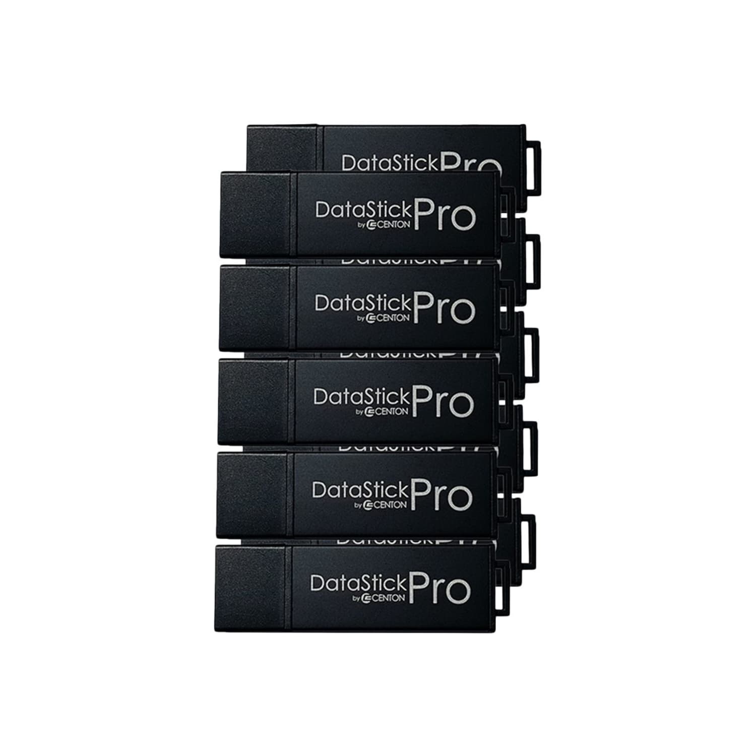 Centon MP USB 3.0 Flash Drives, 16GB, Black, Pack Of 10 Drives