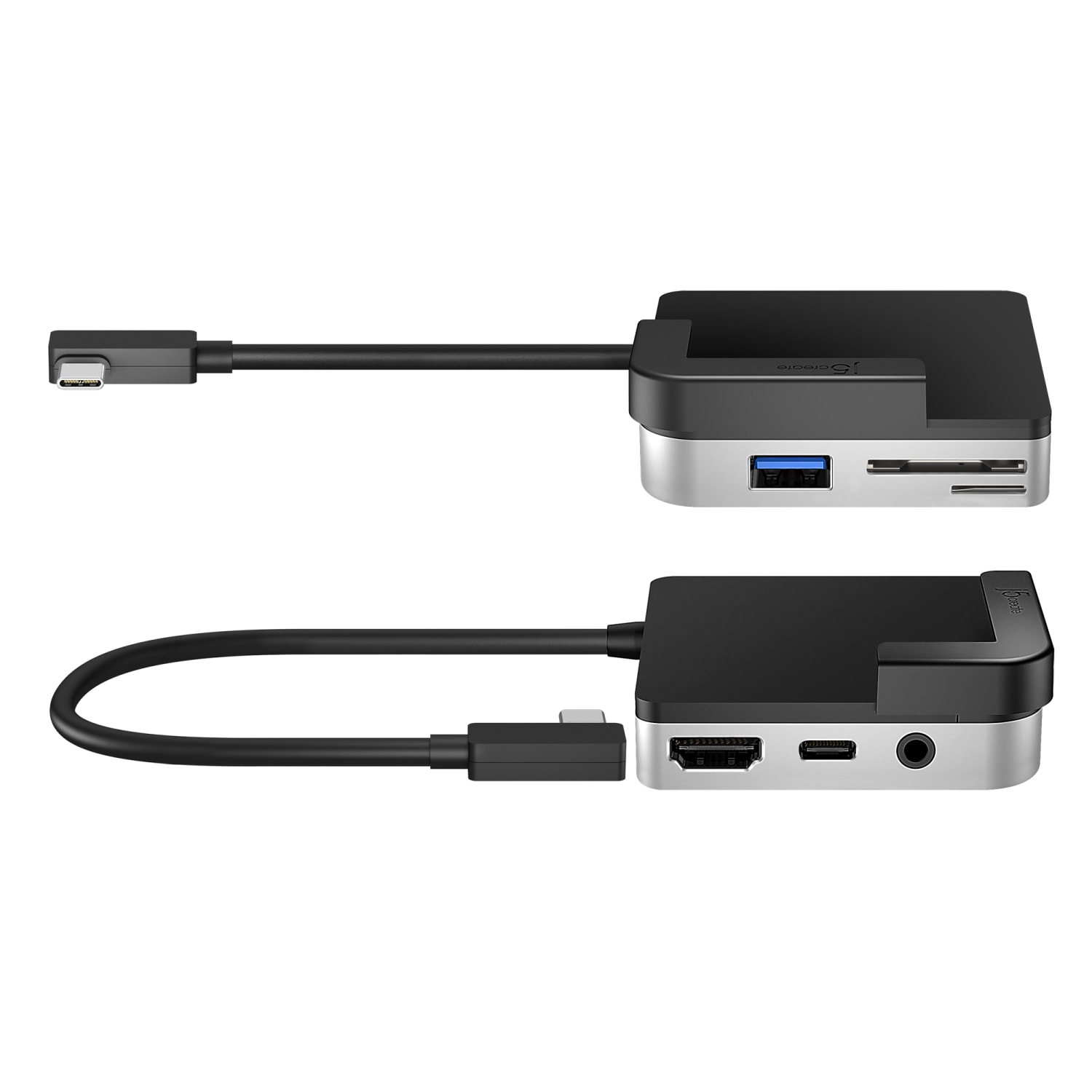 j5create JCD612 USB-C/HDMI Docking Station For Apple iPad Pro, Black/Silver - Image 6