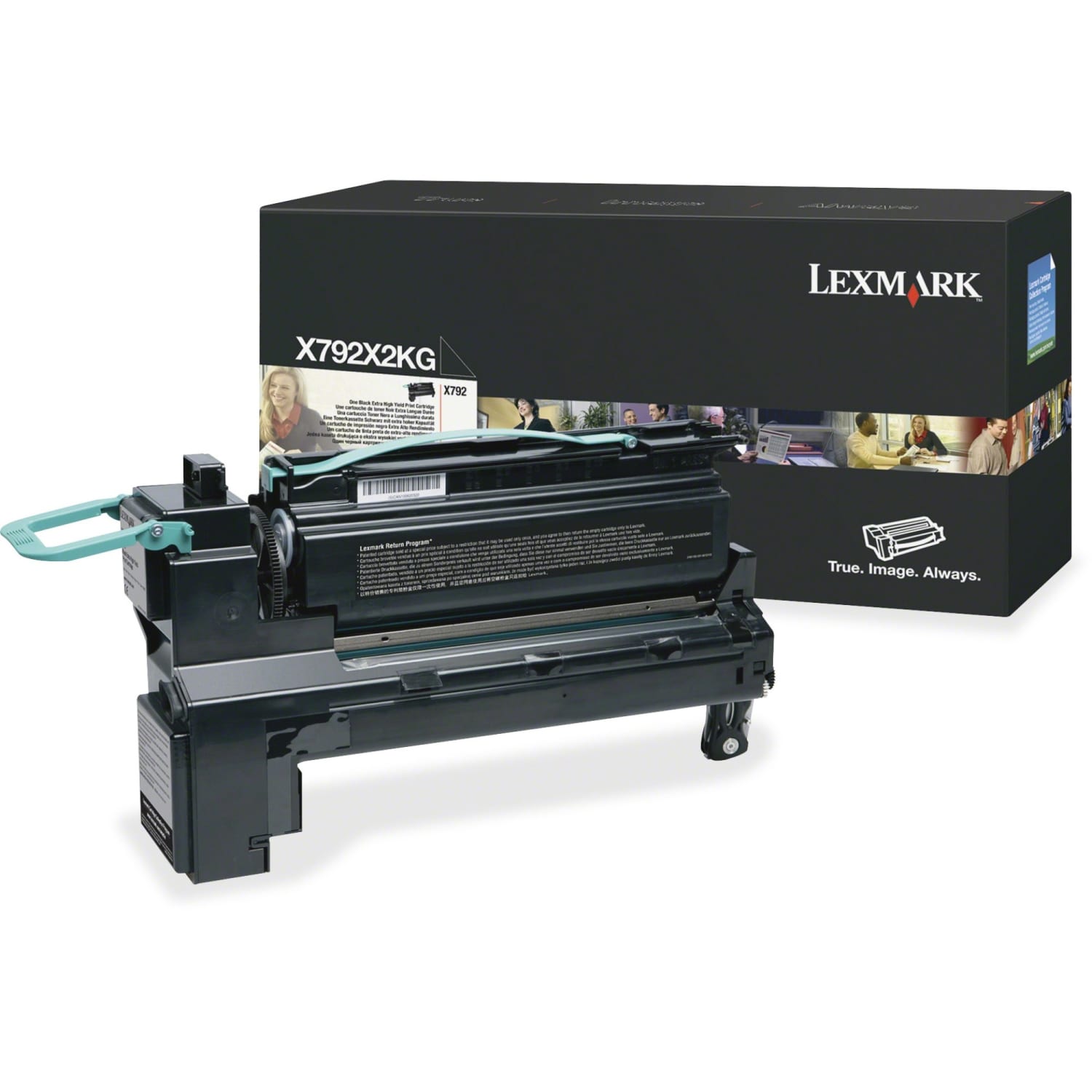 Lexmark X792X2KG Toner Cartridge - Laser - Extra High Yield - 20000 Pages - Black - 1 Each - Image 3