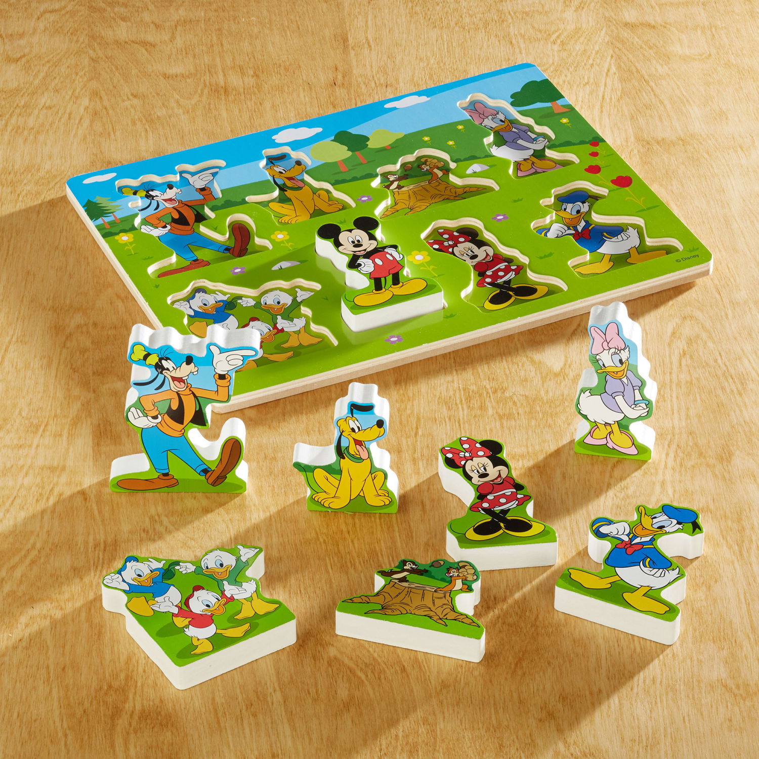 Melissa & Doug Mickey Mouse Wooden Chunky Puzzle - Image 4