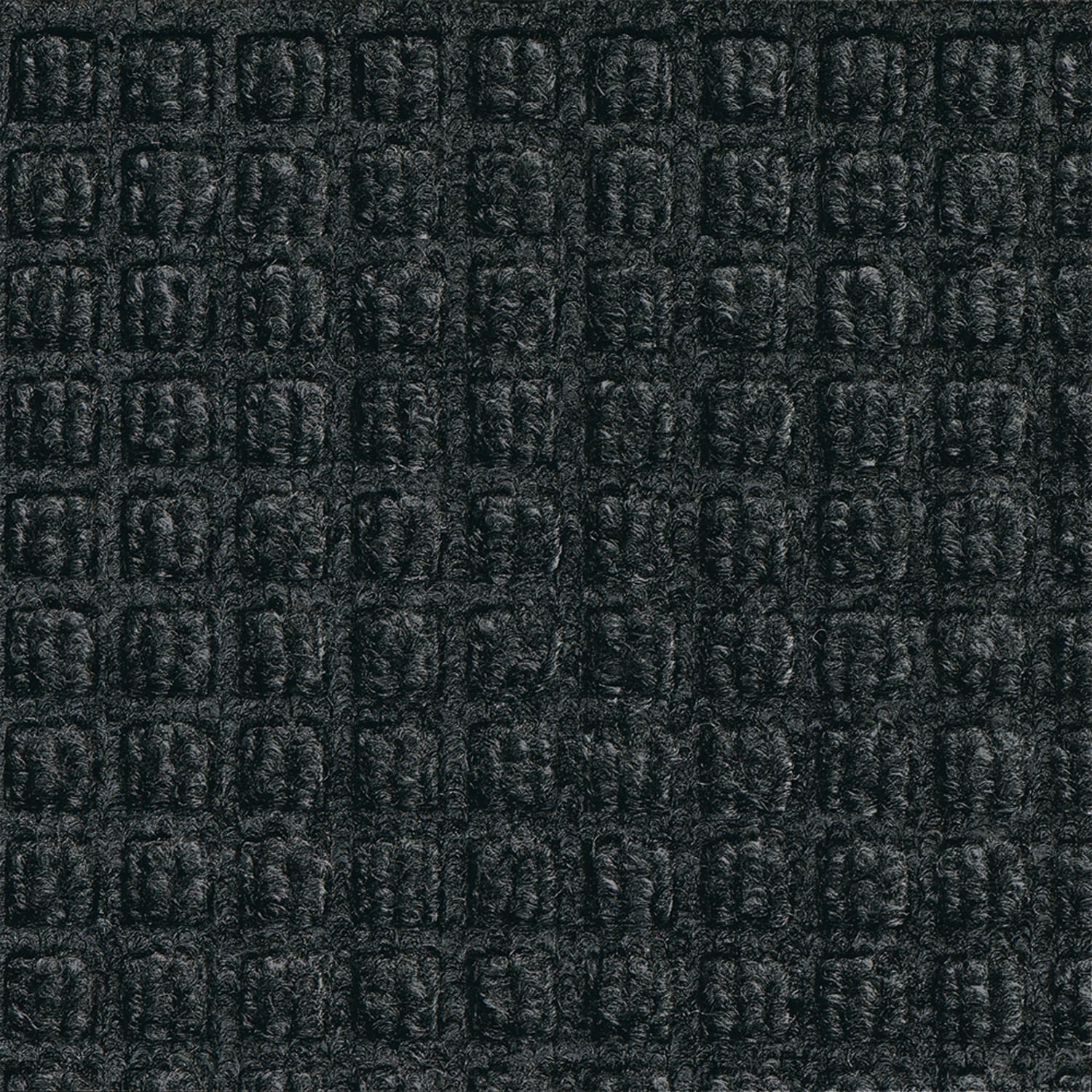 M+A Matting WaterHog Squares Classic Floor Mat, 3ft x 8ft, Charcoal - Image 3