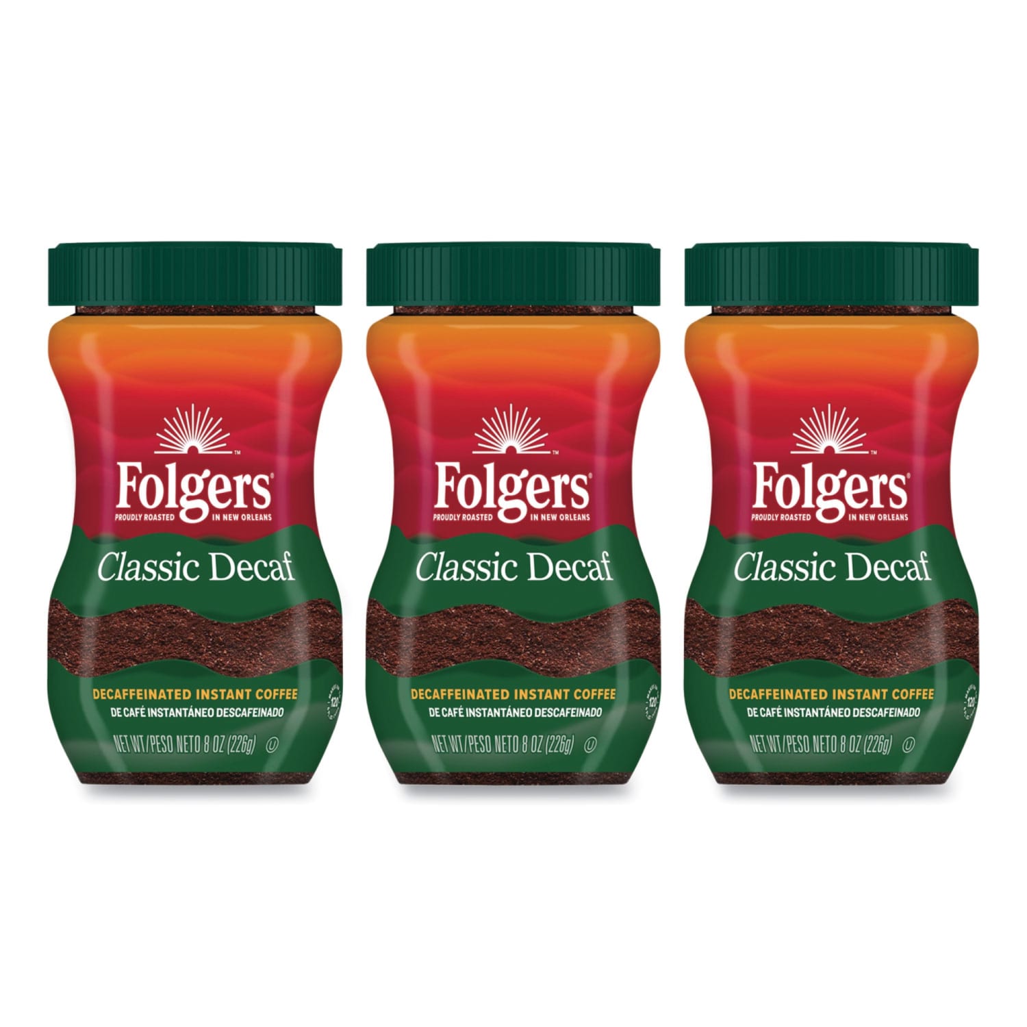 Folgers Classic Instant Coffee Crystals, 8 Oz