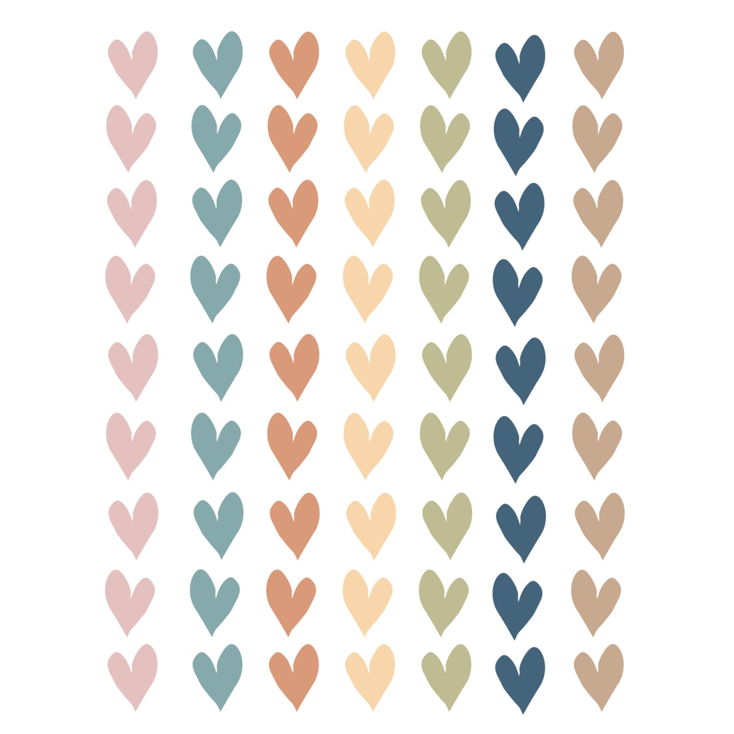 Teacher Created Resources Mini Stickers, Everyone is Welcome Hearts, 378 Stickers Per Pack, Set Of 12 Packs - Image 3