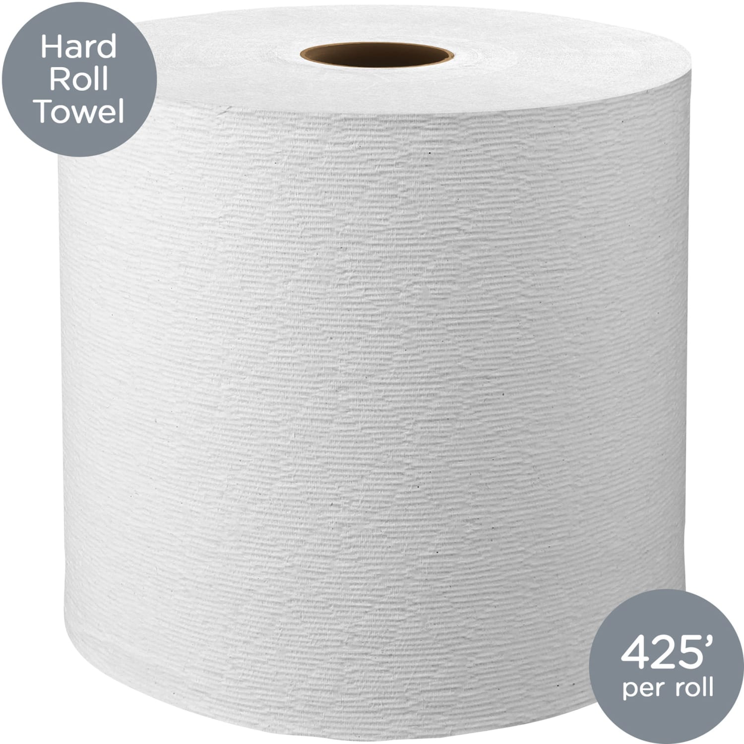 Kimberly-Clark 1-Ply Non HardPaper Towels, 90% Recycled, 425ft Per Roll, Pack Of 12 Rolls - Image 6