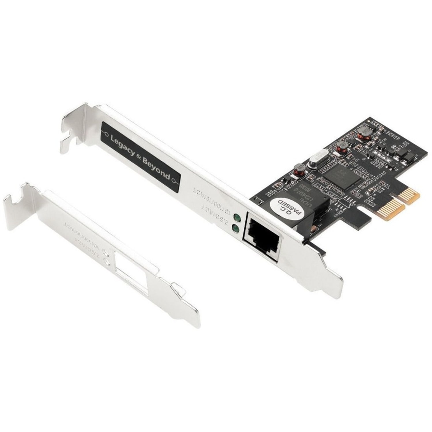 SIIG Single 2.5G 4-Speed Multi-Gigabit Ethernet PCIe Card - Network adapter - PCIe 2.1 low profile - 10M/100M/1G/2.5 Gigabit Ethernet - black - Image 3