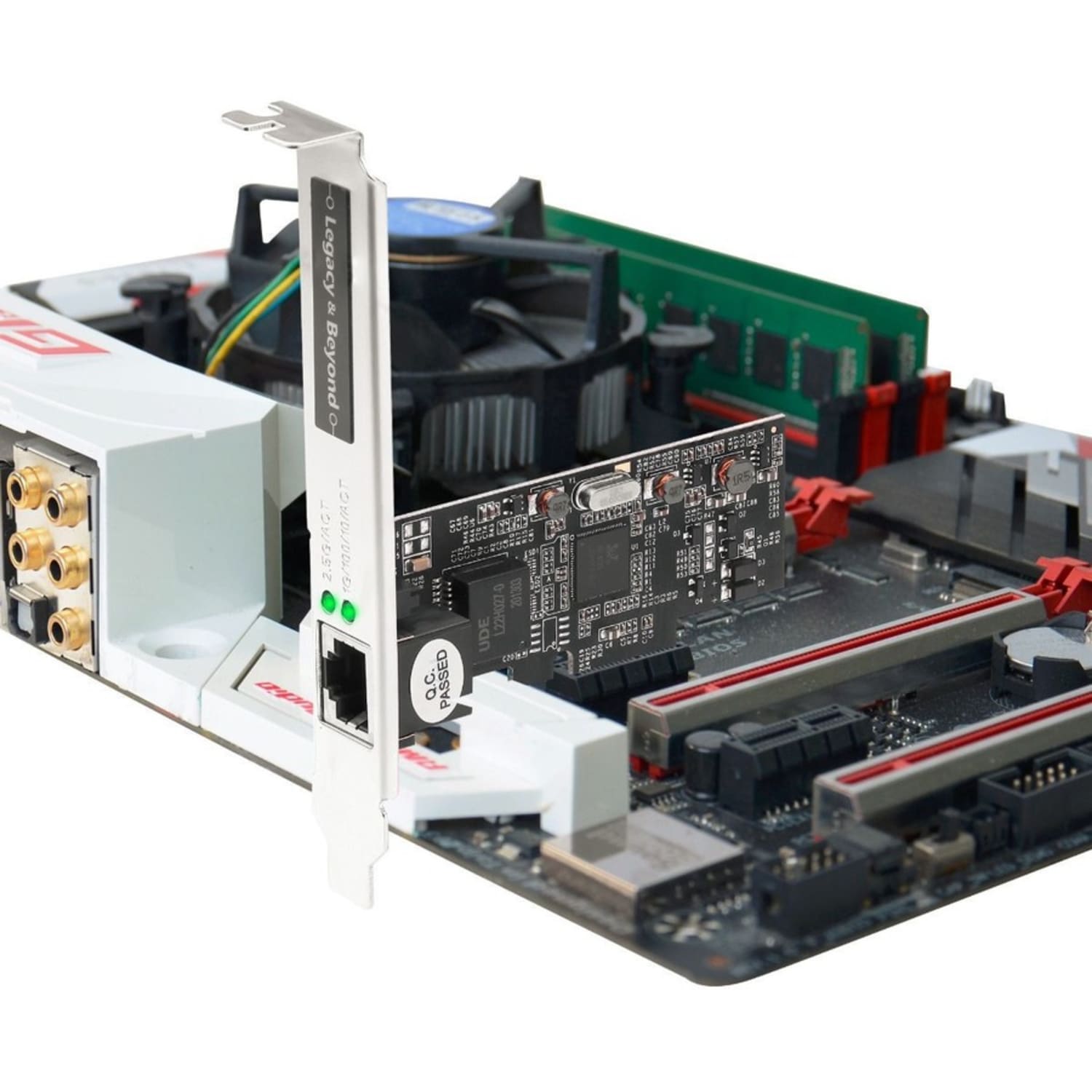 SIIG Single 2.5G 4-Speed Multi-Gigabit Ethernet PCIe Card - Network adapter - PCIe 2.1 low profile - 10M/100M/1G/2.5 Gigabit Ethernet - black - Image 6
