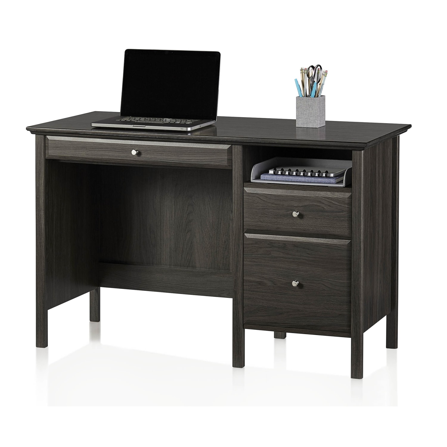 Realspace Chase 47inW Writing Desk, Coastal Gray - Image 5
