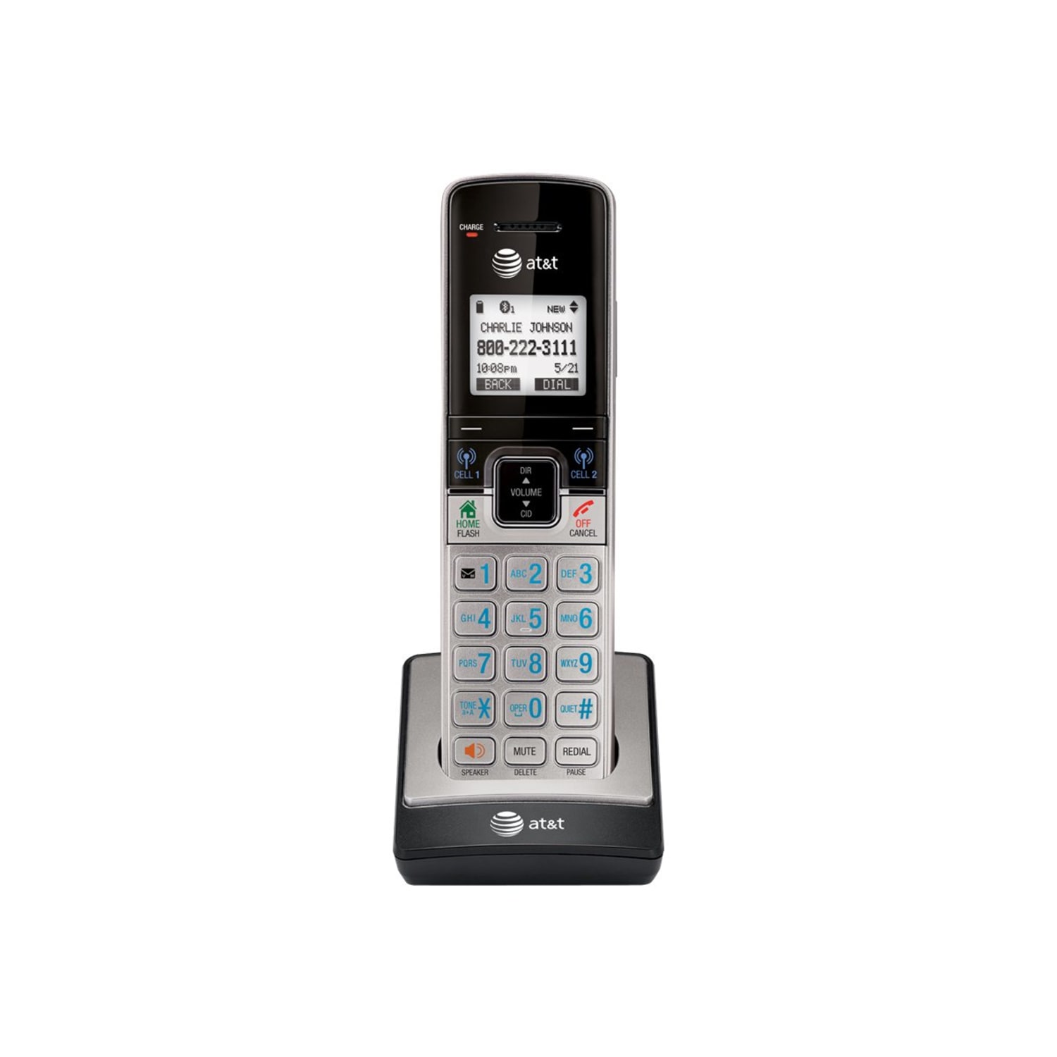 AT&T Accessory Handset with Caller ID/Call Waiting - Cordless