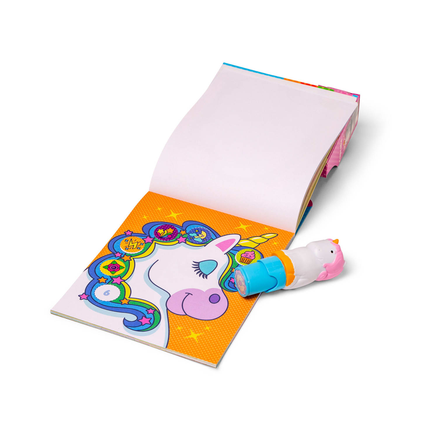 Melissa & Doug Sticker WOW! Sticker Stampers And Activity Pads, Medium, Unicorn, Bundle Of 2 Sets - Image 6