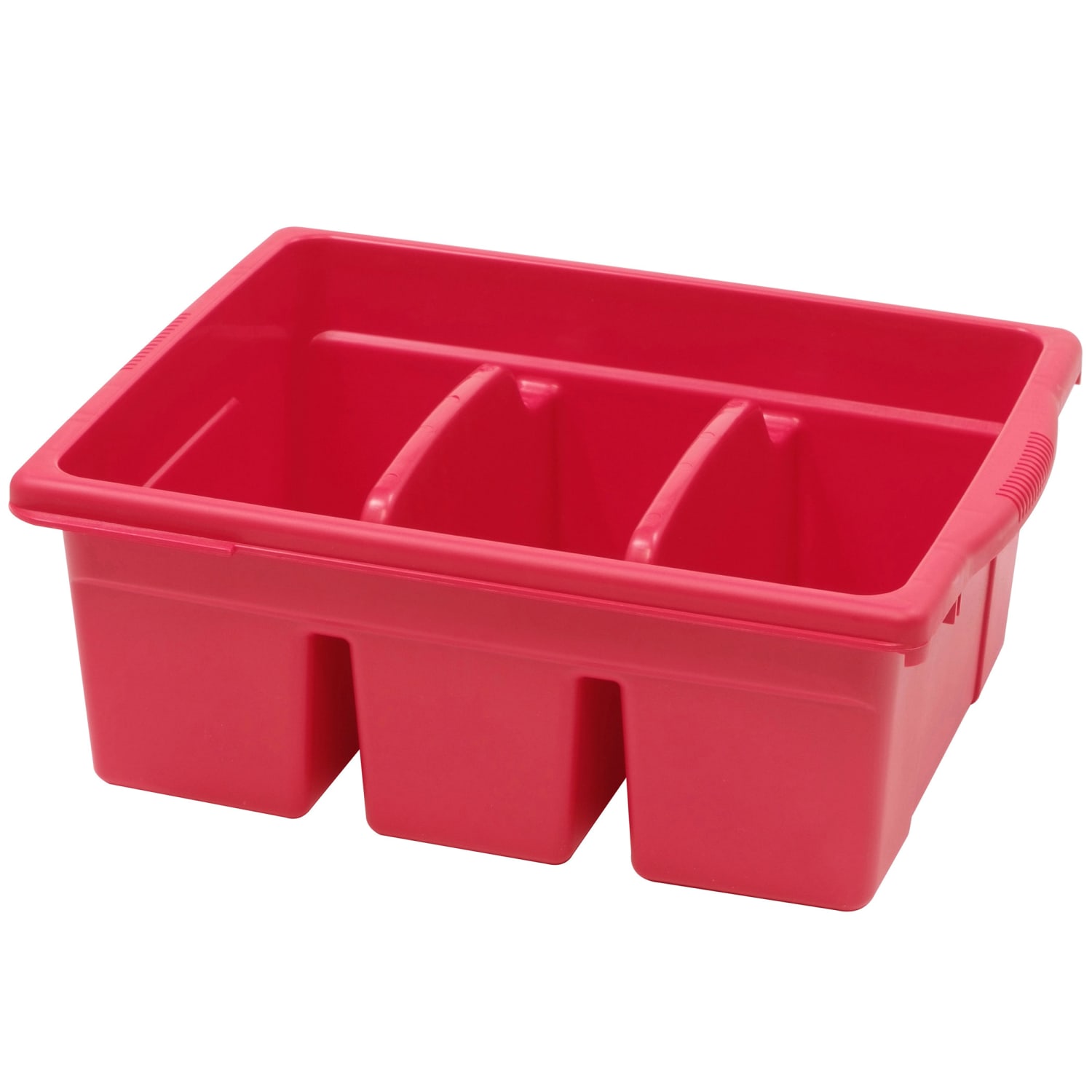Copernicus Leveled Reading Large Divided Book Tub, Red - Image 3
