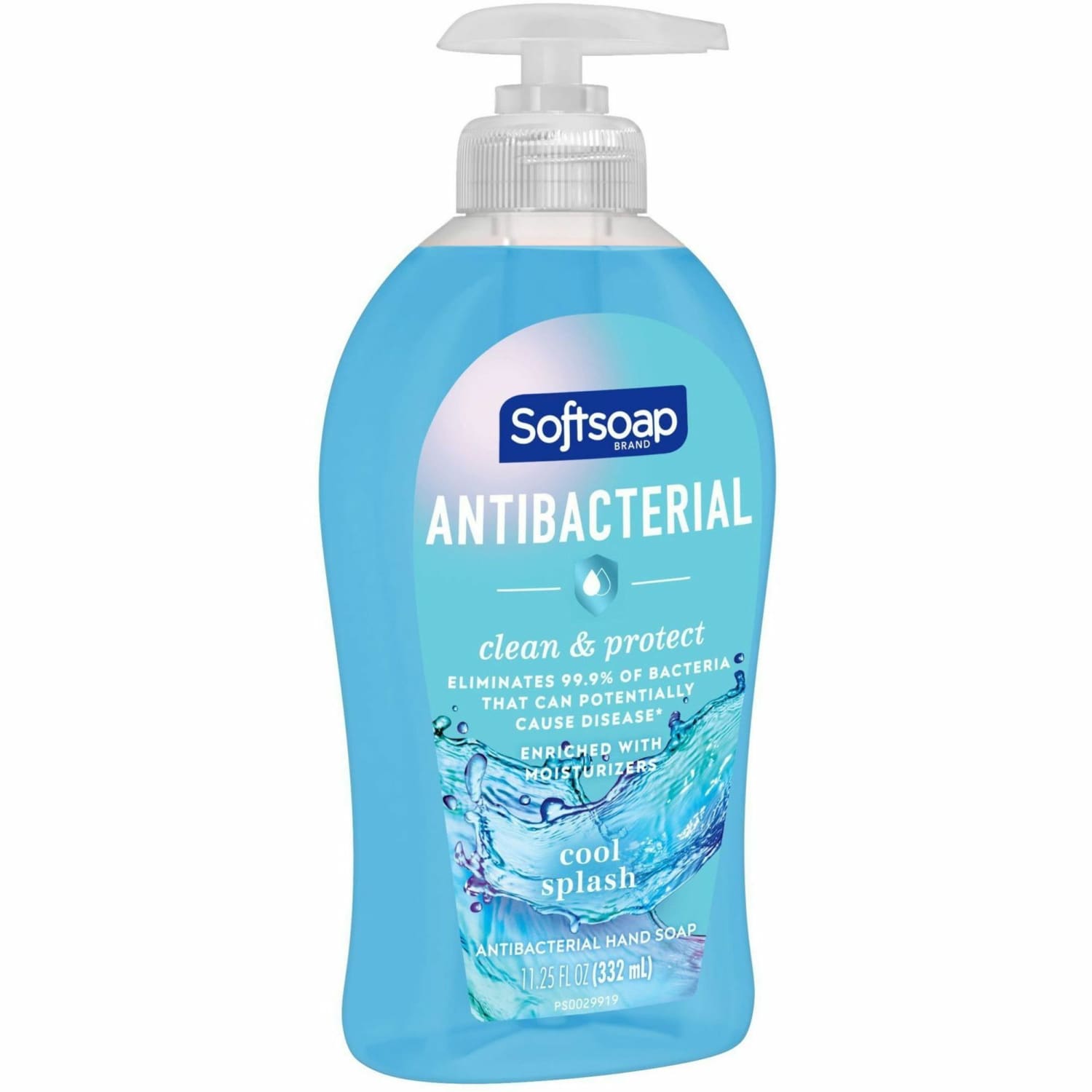 Softsoap Antibacterial Liquid Hand Soap, Cool Splash Scent, 11.3  Oz - Image 3