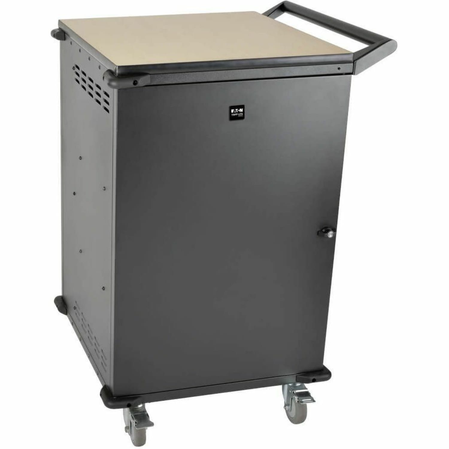 Eaton Tripp Lite Series 36-Port AC Charging Cart Storage Station Chromebook Laptop Tablet - Cart charge and management - for 36 notebooks - lockable - heavy duty steel - black - Image 4