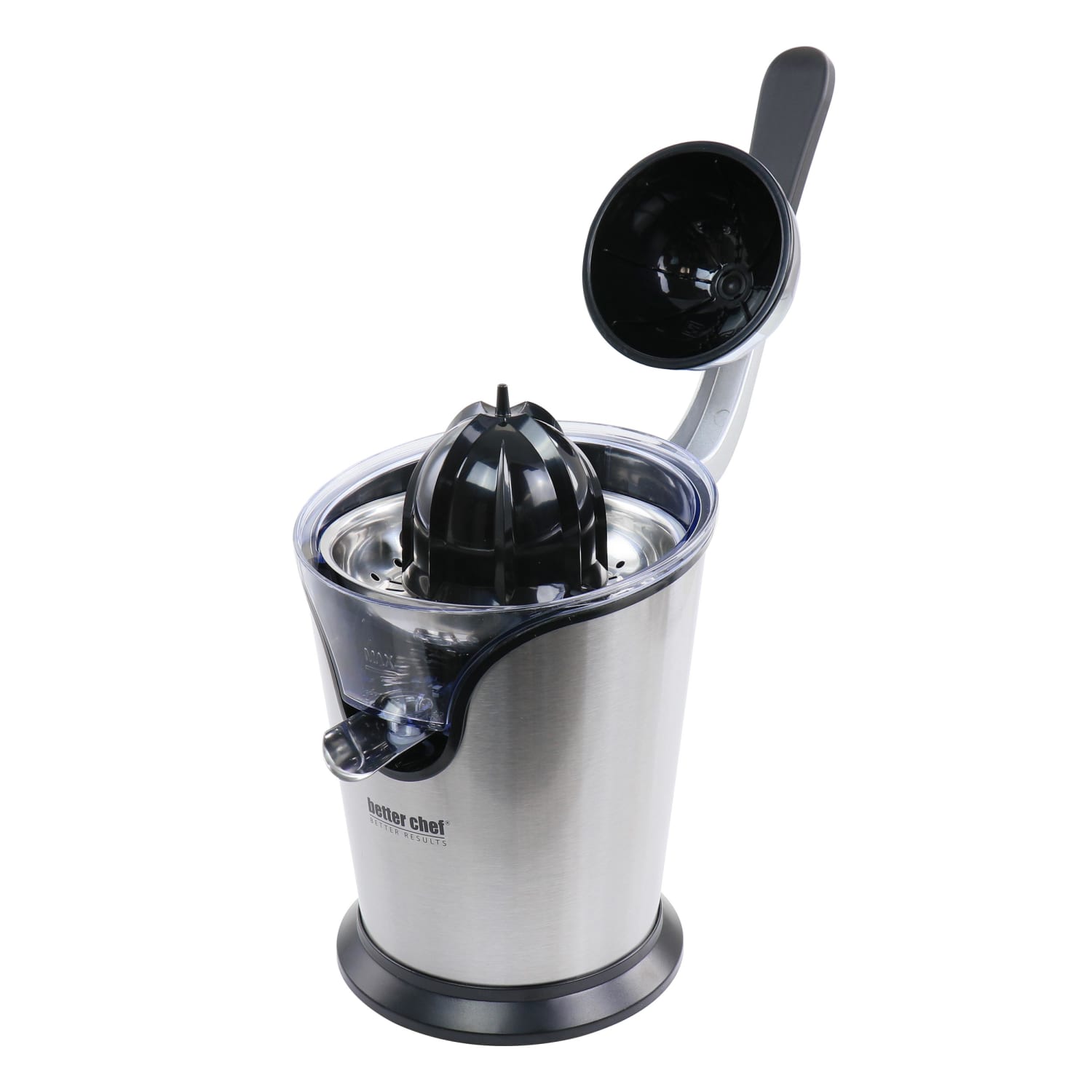 Better Chef Stainless-Steel Electric Juice Press, Black - Image 4