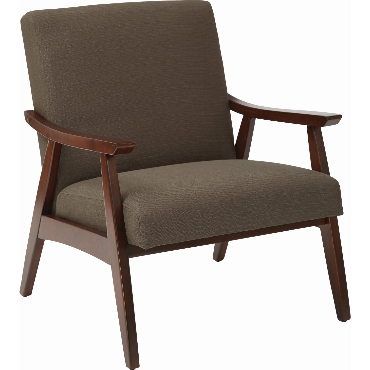 Ave Six Davis Chair Klein OtterMedium Espresso PopularChairscom