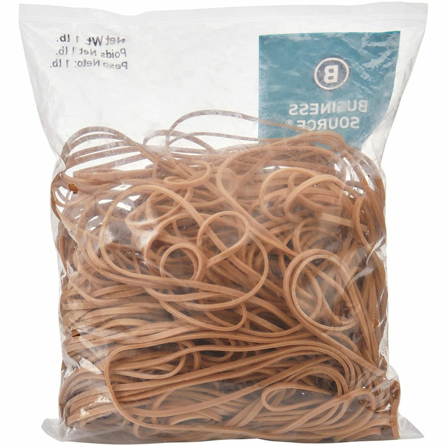 Business Source Quality Rubber Bands - Size: #117B - 7in Length x 0.1in Width - Sustainable - Rubber - Crepe - 200 / Pack - Image 5