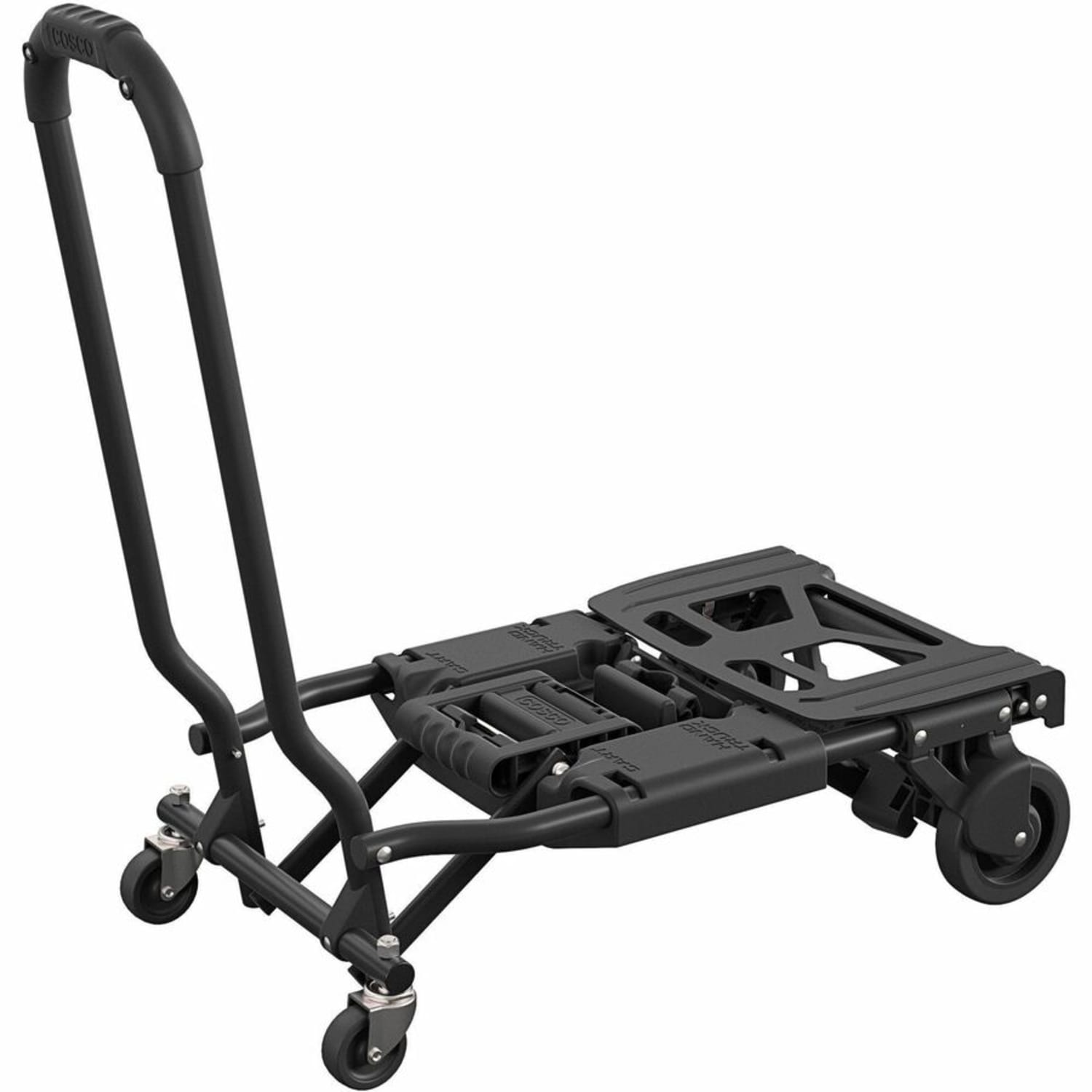 Cosco Shifter Hand Truck & Cart, 300 lb Load Capacity, 16inW x 32.50inD x 34.30inH, Steel Frame, Black, 1 Each, 12223BLK1FXE - Image 6