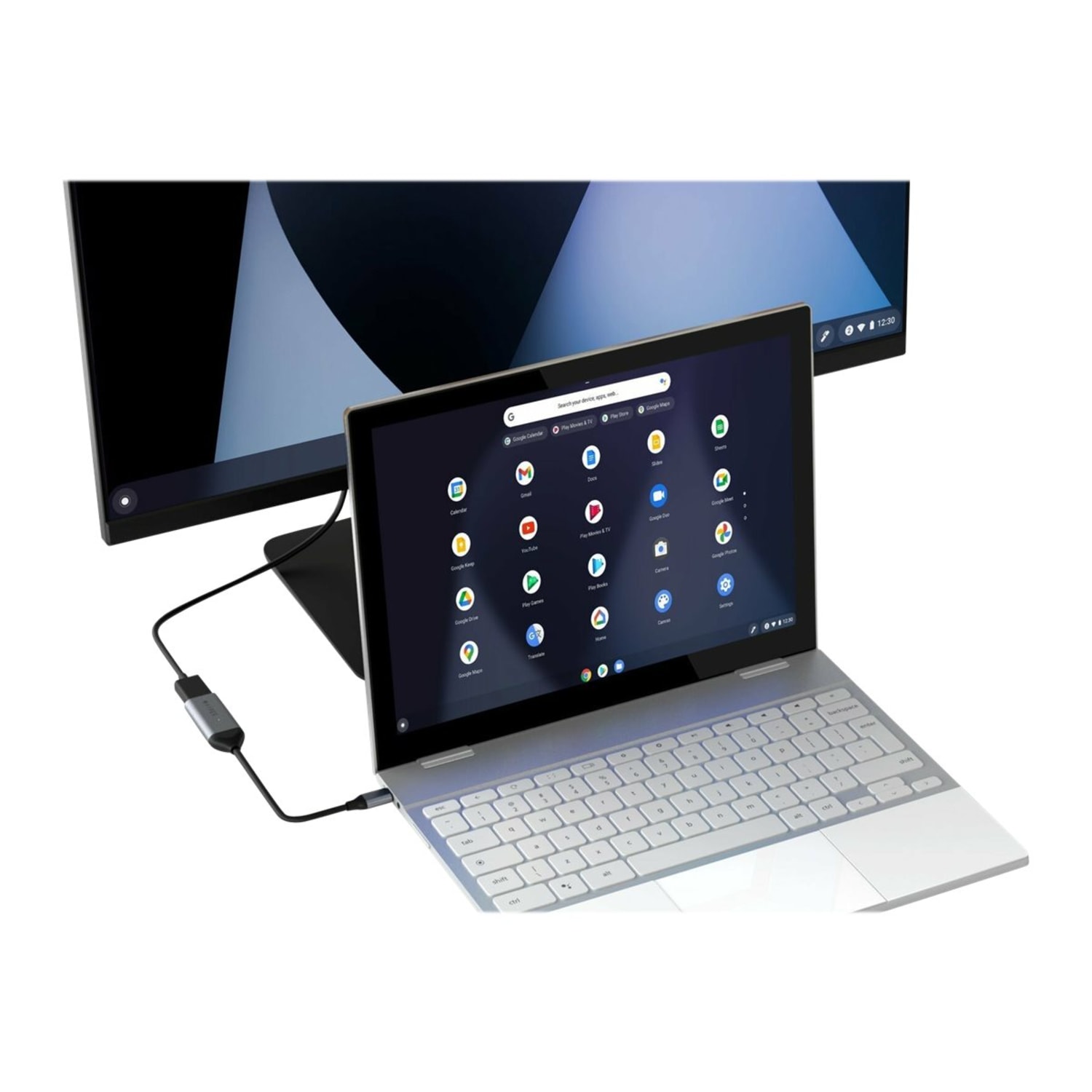 Targus Sanho HyperDrive USB-C To 4K 60Hz HDMI Adapter, Gray, HD425A - Image 4