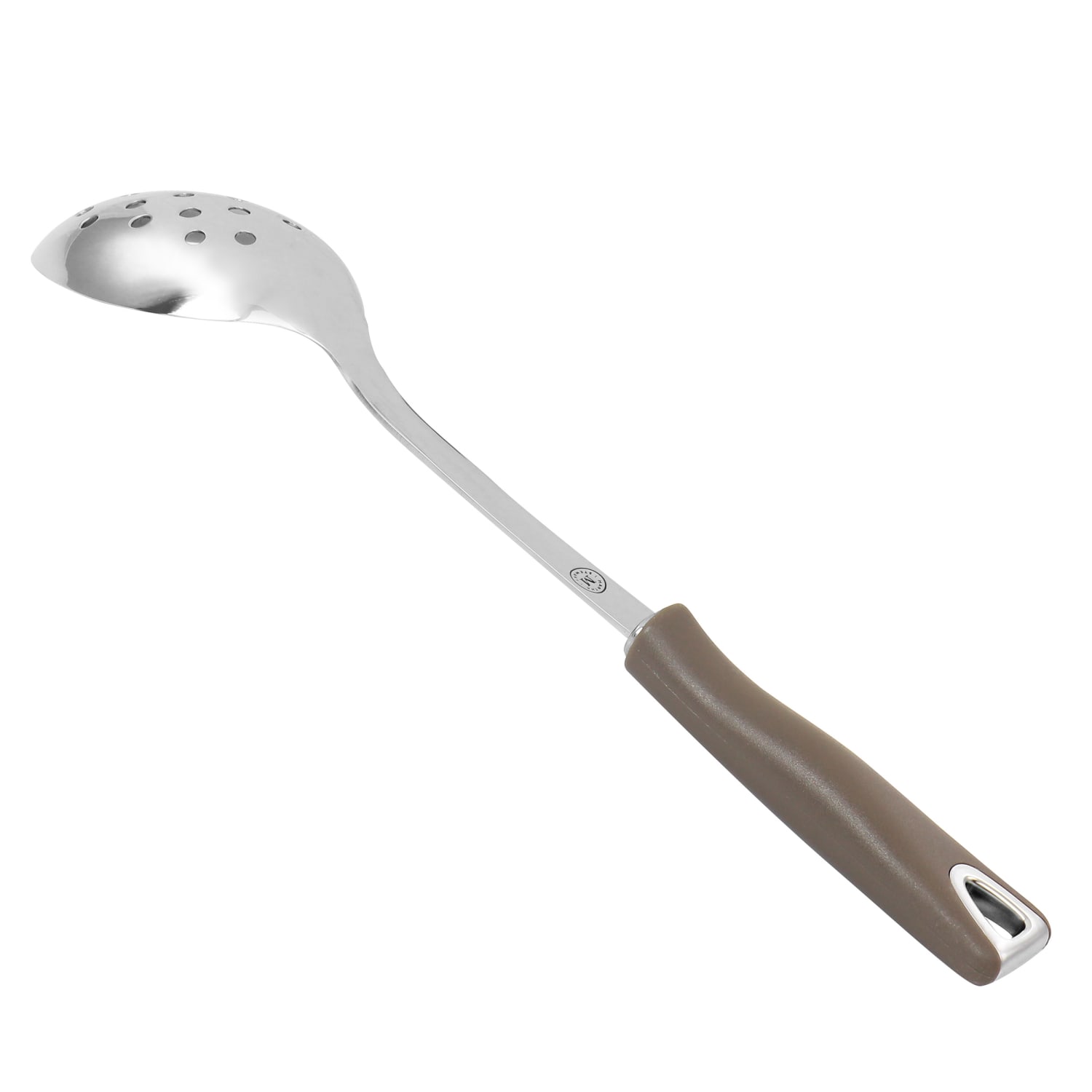 Martha Stewart Stainless Steel Slotted Spoon, Silver - Image 3