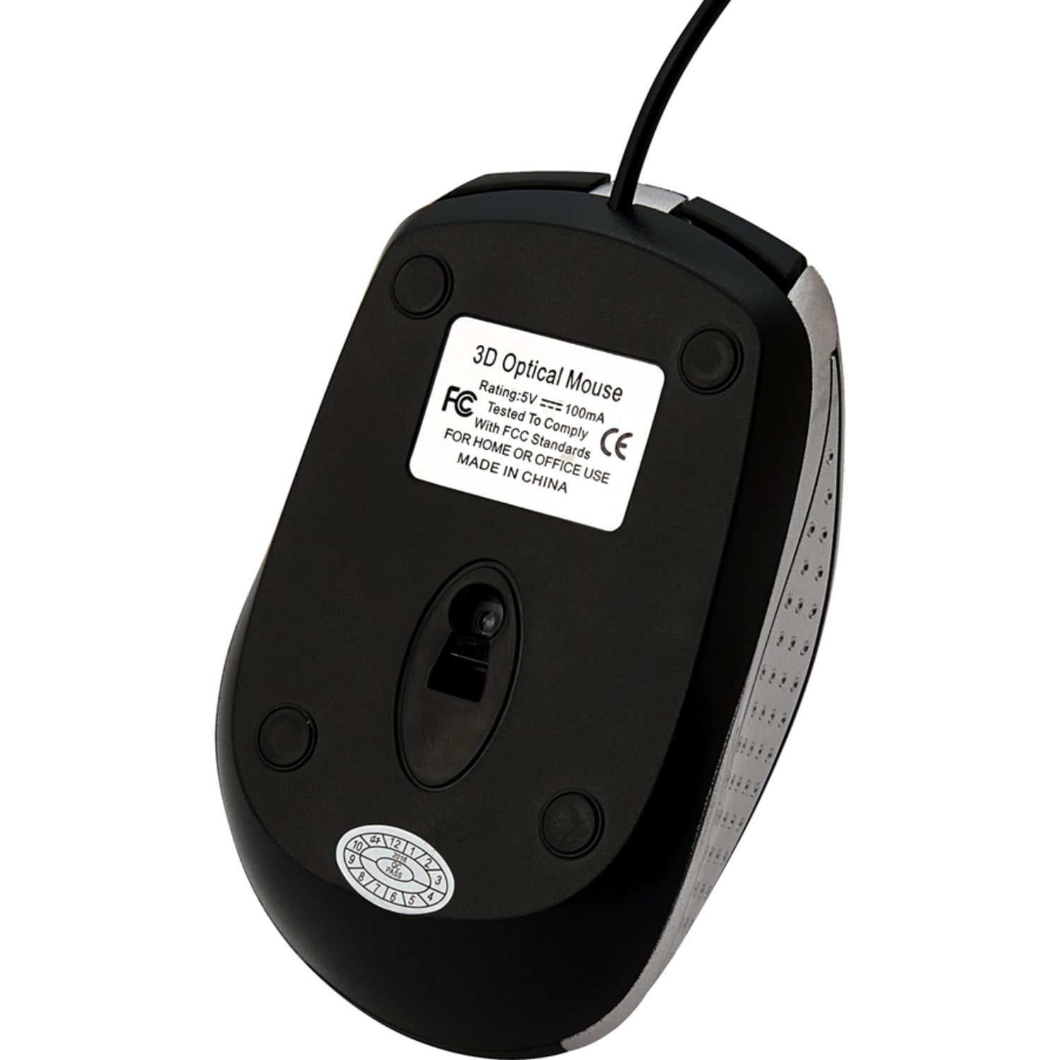 Verbatim Notebook Optical Mouse For USB Type A, Silver - Image 4
