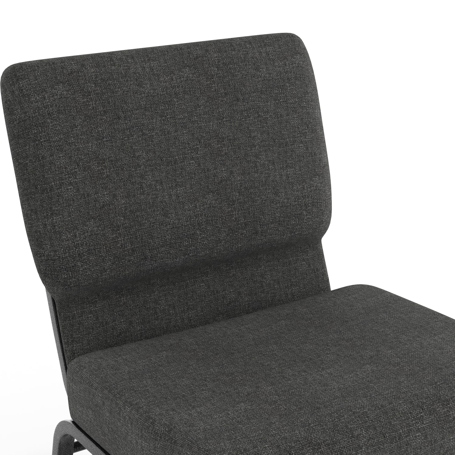 Flash Furniture HERCULES Series Church Chair With Book Rack Dark GraySilver Vein PopularChairscom