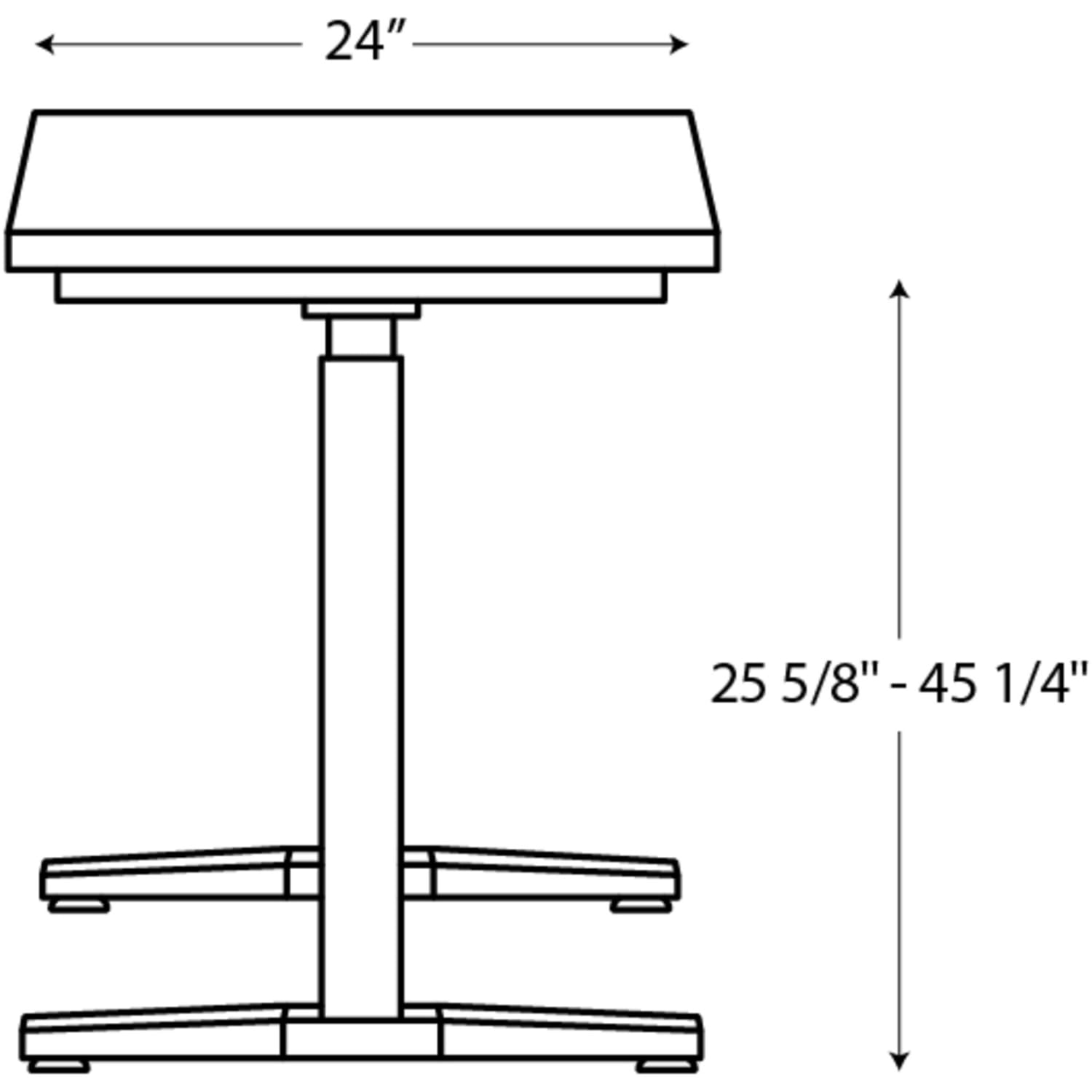 HON Coze Worksurface With Coordinate Height-Adjustable Base, 54inW, Designer White/White - Image 4